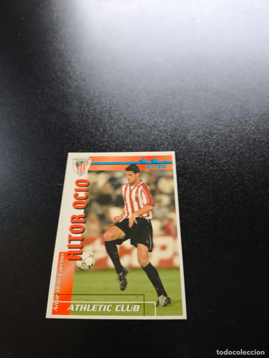 Cromos de f&uacute;tbol: Aitor Ocio ATHLETIC DE BILBAO FUTBOL MATCH TOTAL LIGA 2002 2003 02 03 NO PANINI ESTE ADRENALYN