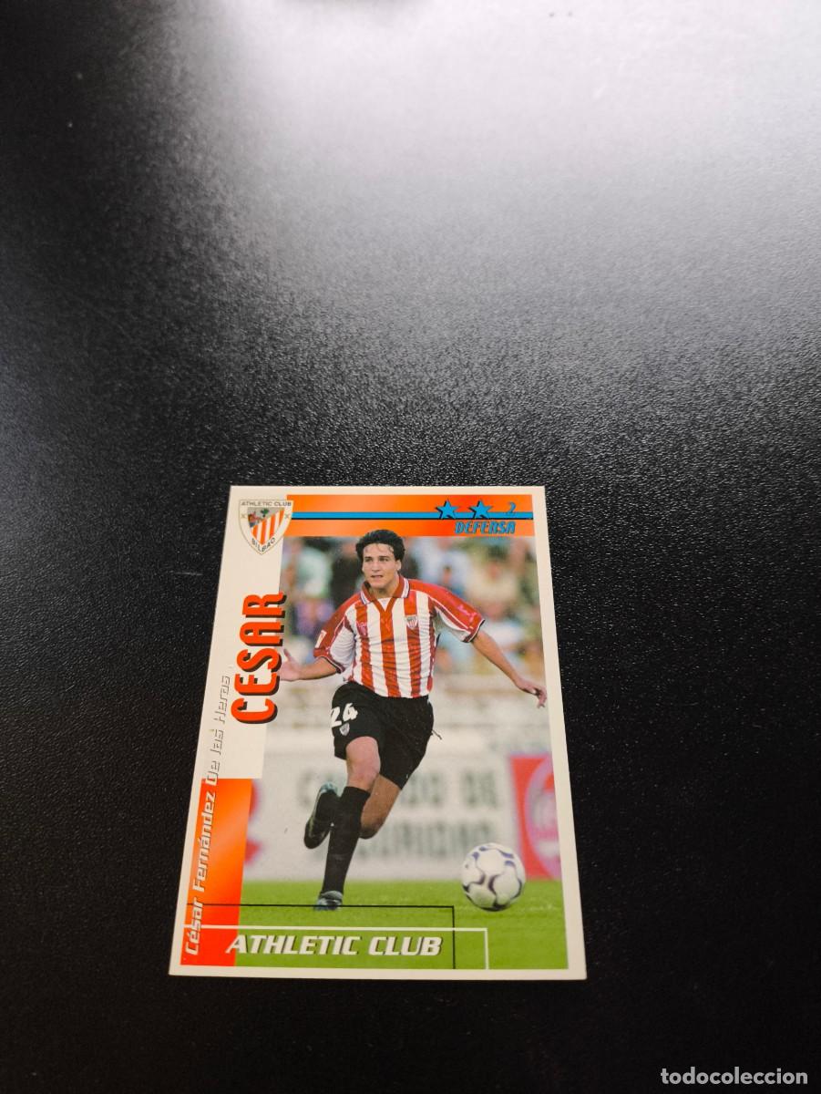 Cromos de f&uacute;tbol: C&eacute;sar ATHLETIC DE BILBAO FUTBOL MATCH TOTAL LIGA 2002 2003 02 03 NO PANINI ESTE ADRENALYN