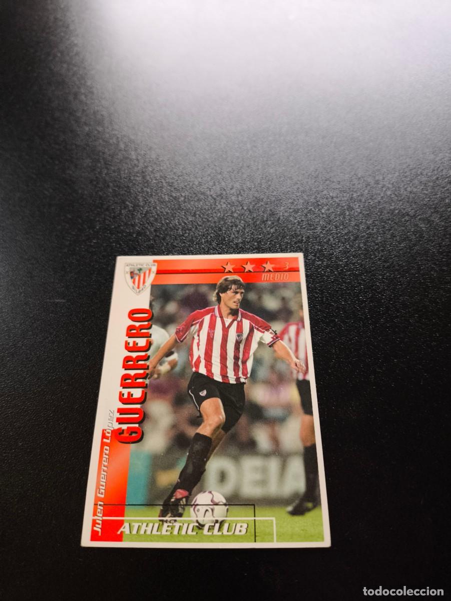 Cromos de f&uacute;tbol: Julen Guerrero ATHLETIC DE BILBAO FUTBOL MATCH TOTAL LIGA 2002 2003 02 03 NO PANINI ESTE ADRENALYN