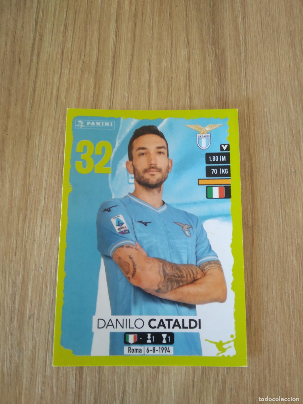 Cromos de f&uacute;tbol: 267 DANILO CATALDI LAZIO CROMO FUTBOL PANINI LIGA ITALIA 23-24 CALCIATORI 2023-2024