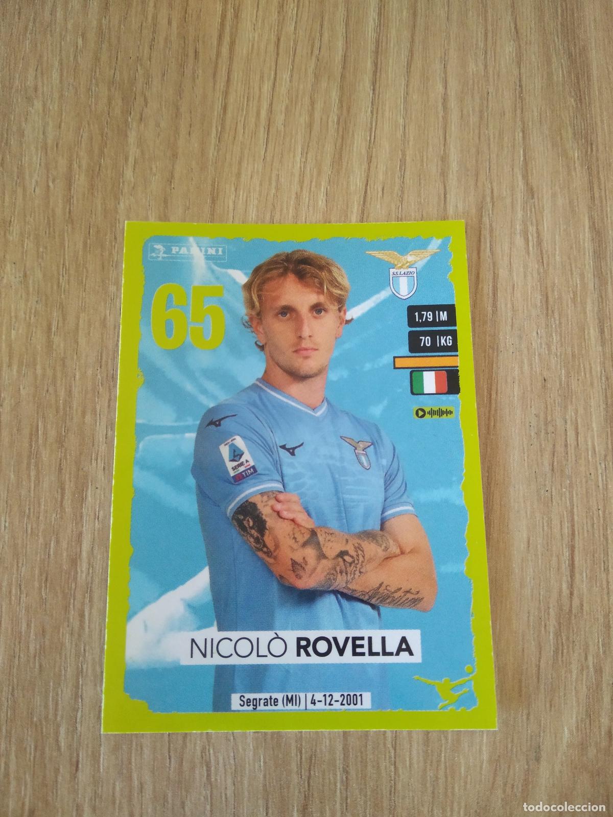 Cartes &agrave; collectionner de Football: 270 NICOLO ROVELLA LAZIO CROMO FUTBOL PANINI LIGA ITALIA 23-24 CALCIATORI 2023-2024