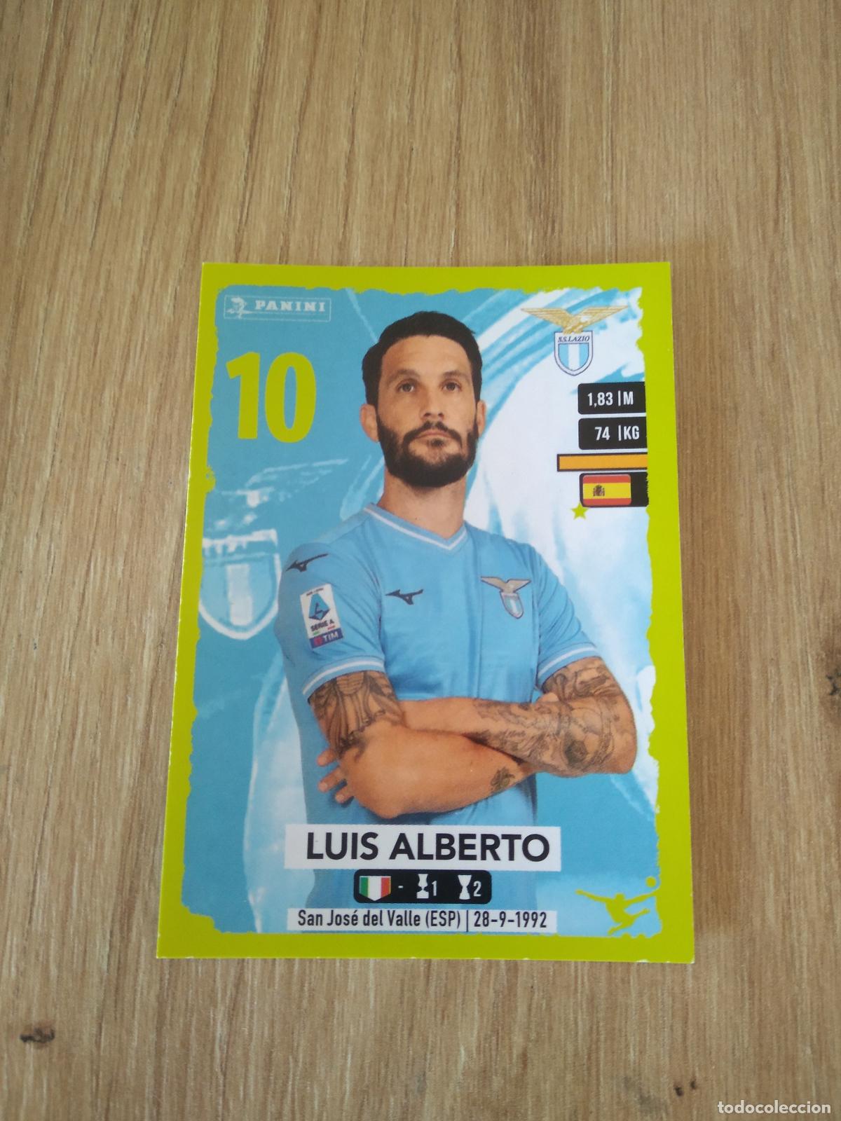 Football Stickers: 271 LUIS ALBERTO LAZIO CROMO FUTBOL PANINI LIGA ITALIA 23-24 CALCIATORI 2023-2024