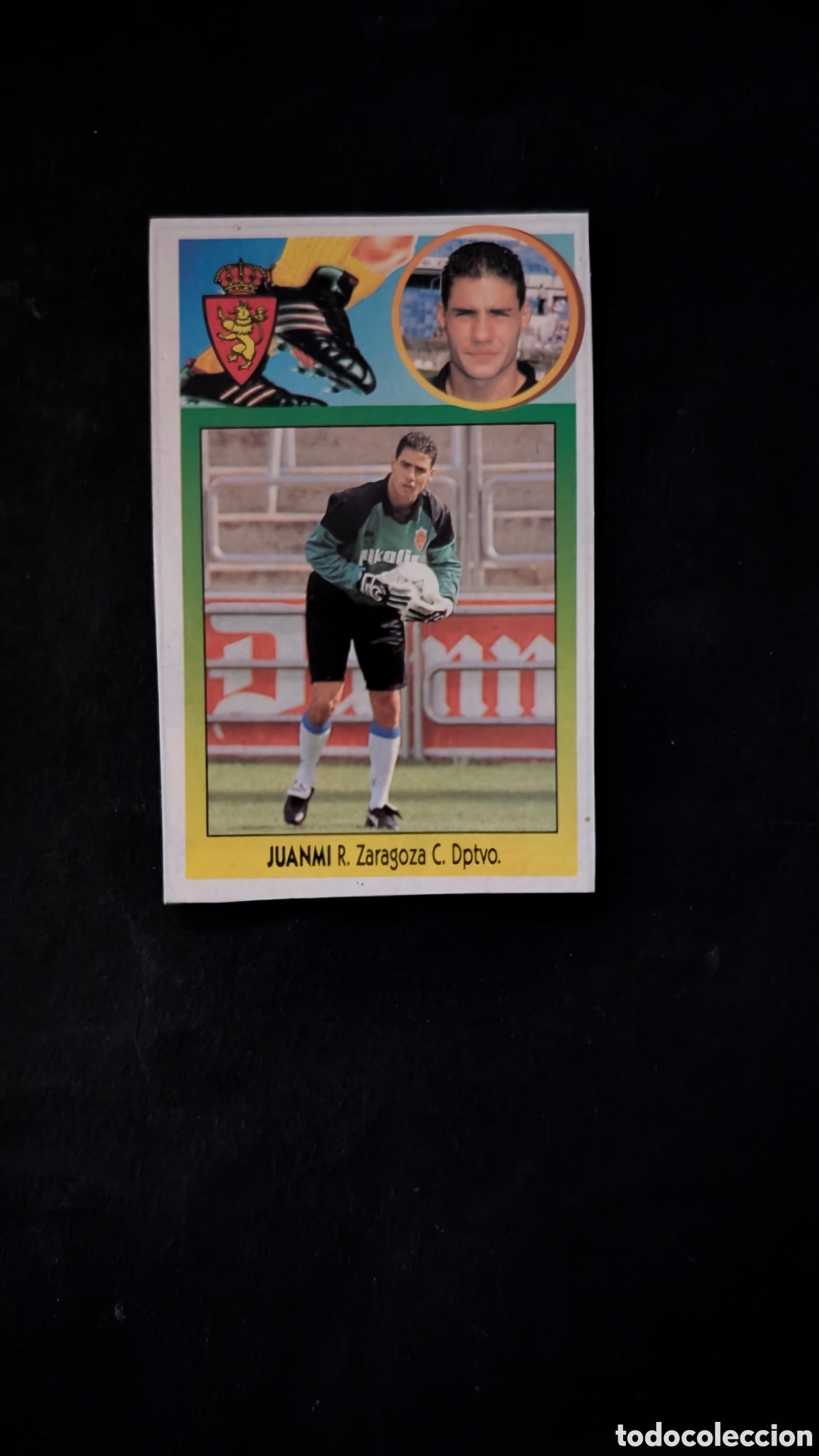 Football Stickers: JUANMI ZARAGOZA FICHAJE 27 LIGA ESTE 1993/94 93 94 ADHESIVO RECORTADO