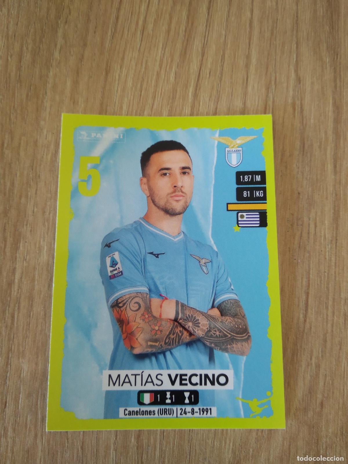 Football Stickers: 272 MATIAS VECINO LAZIO CROMO FUTBOL PANINI LIGA ITALIA 23-24 CALCIATORI 2023-2024
