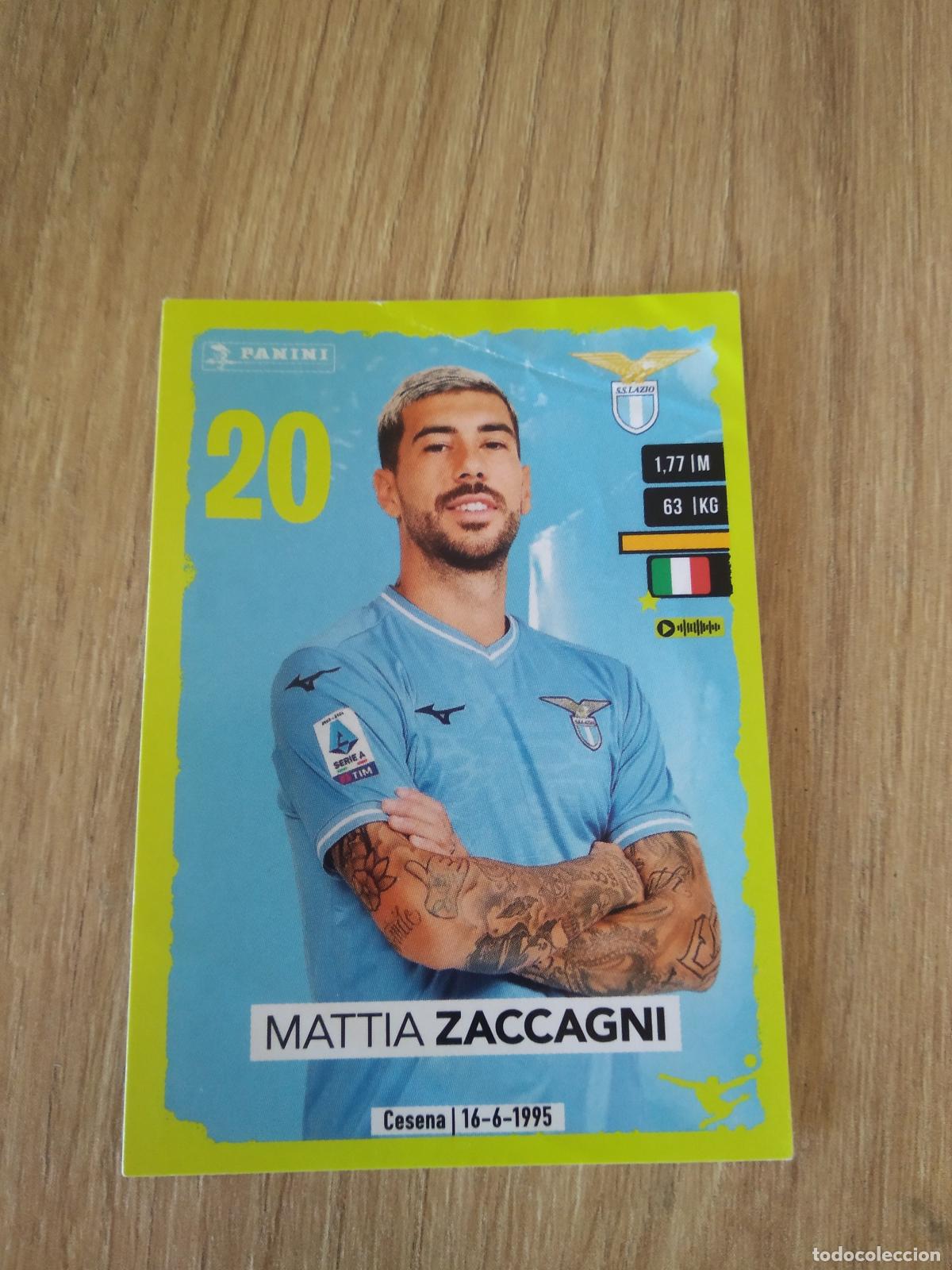 Football Stickers: 273 MATTIA ZACCAGNI LAZIO CROMO FUTBOL PANINI LIGA ITALIA 23-24 CALCIATORI 2023-2024