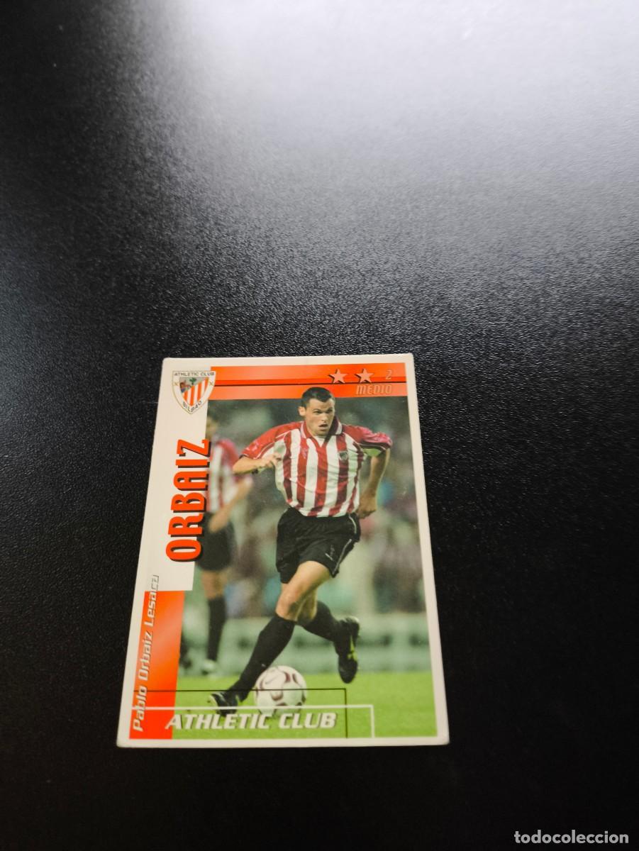 Figurine di Calcio: Orbaiz ATHLETIC DE BILBAO FUTBOL MATCH TOTAL LIGA 2002 2003 02 03 NO PANINI ESTE ADRENALYN