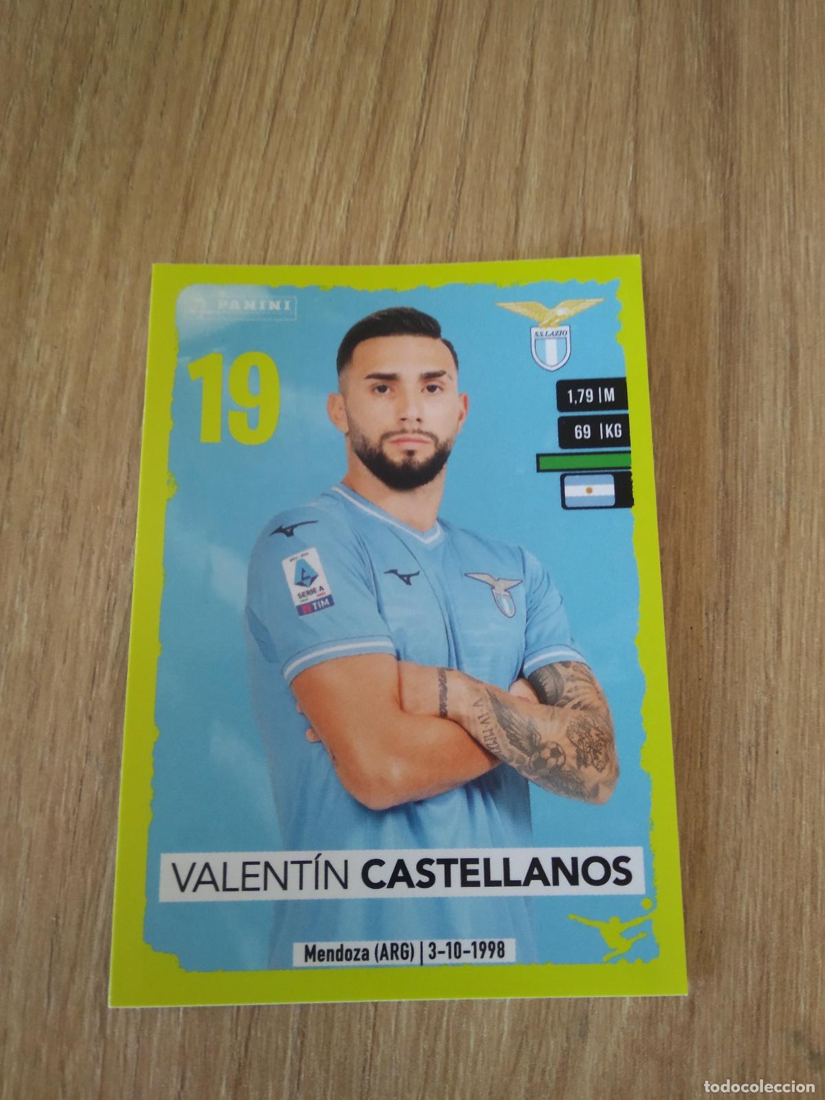Figurine di Calcio: 274 VALENTIN TATY CASTELLANOS LAZIO CROMO FUTBOL PANINI LIGA ITALIA 23-24 CALCIATORI 2023-2024