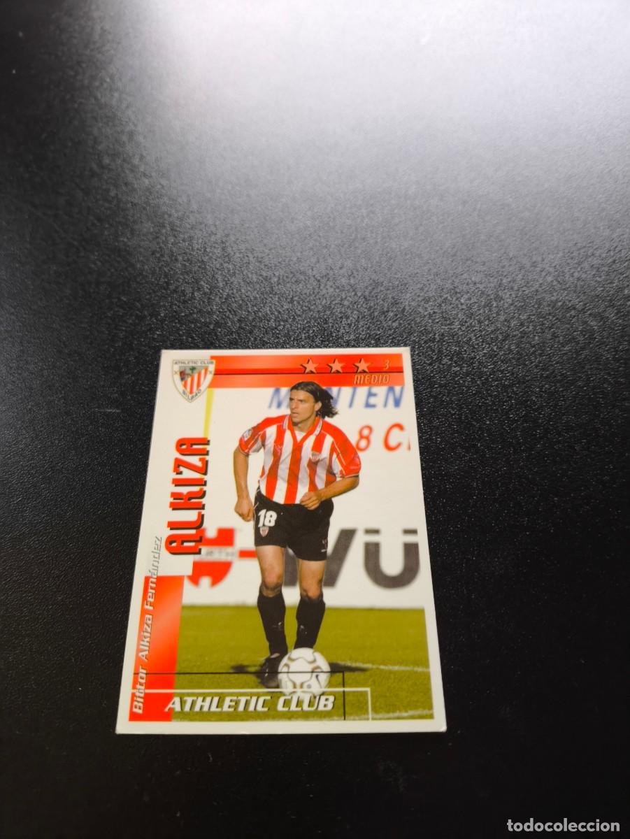Figurine di Calcio: Alkiza ATHLETIC DE BILBAO FUTBOL MATCH TOTAL LIGA 2002 2003 02 03 NO PANINI ESTE ADRENALYN