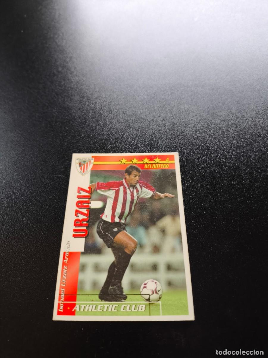 Figurine di Calcio: Urzaiz ATHLETIC DE BILBAO FUTBOL MATCH TOTAL LIGA 2002 2003 02 03 NO PANINI ESTE ADRENALYN
