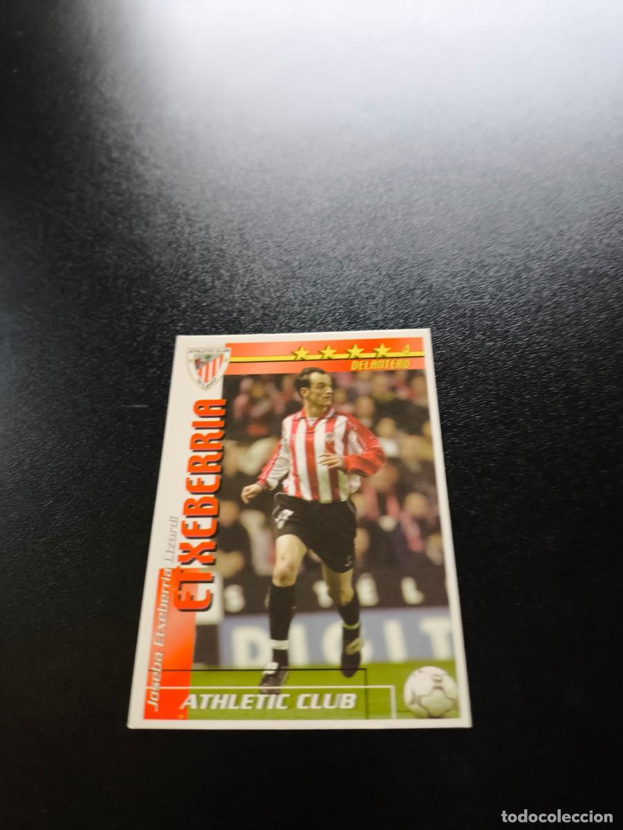 Football Stickers: Etxeberr&iacute;a ATHLETIC DE BILBAO FUTBOL MATCH TOTAL LIGA 2002 2003 02 03 NO PANINI ESTE ADRENALYN