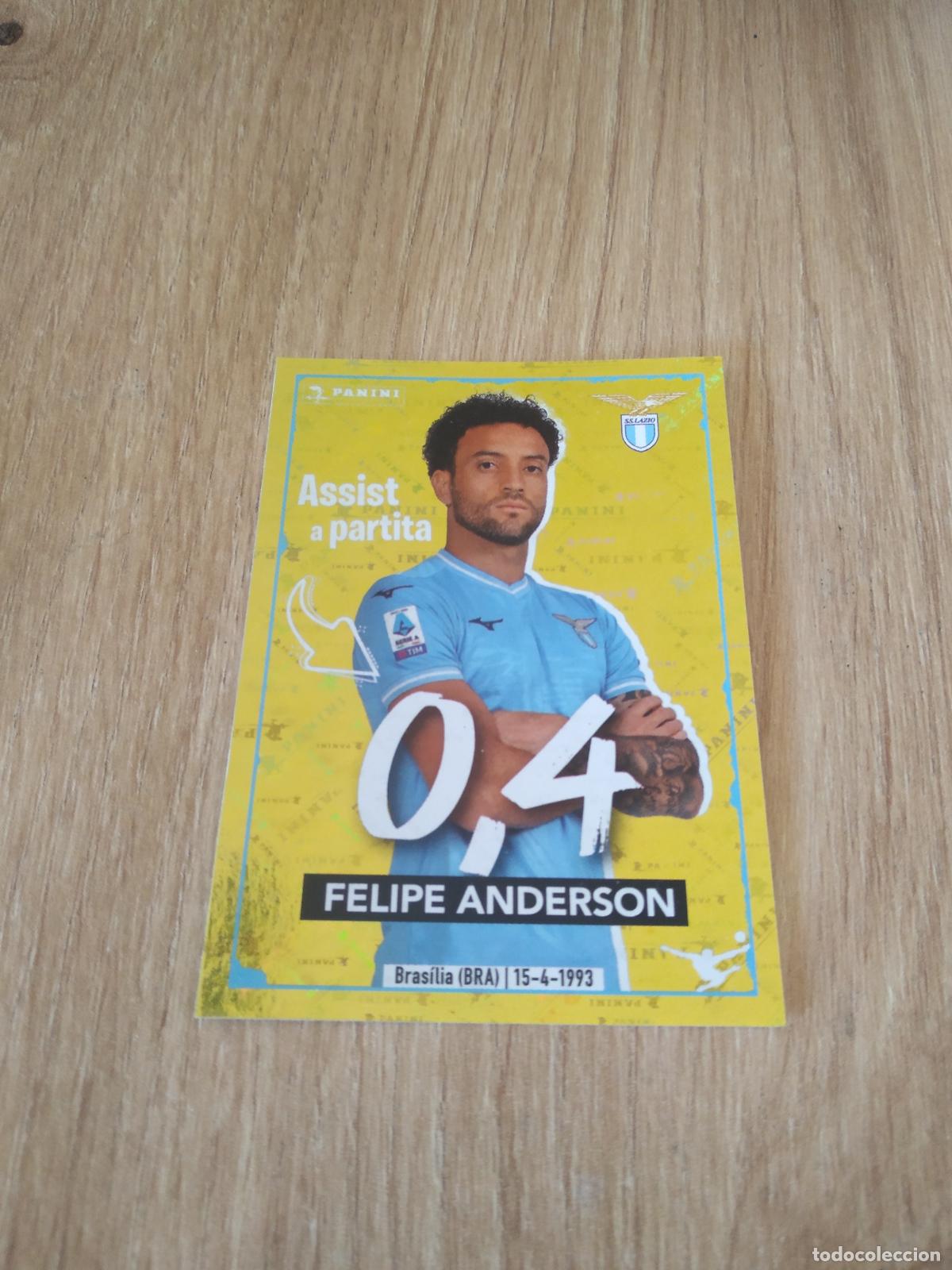 Football Stickers: 275 FELIPE ANDERSON LAZIO CROMO FUTBOL PANINI LIGA ITALIA 23-24 CALCIATORI 2023-2024