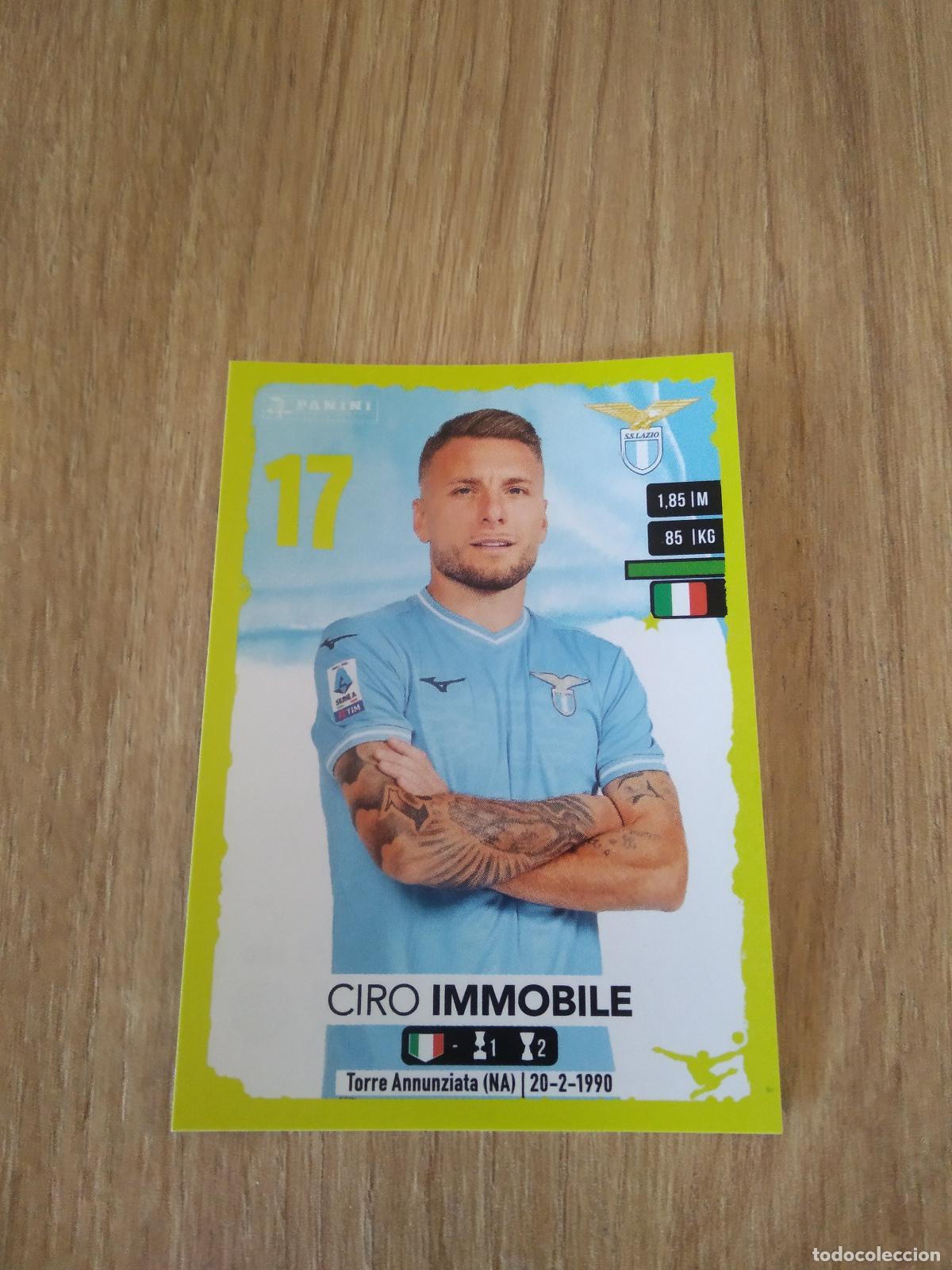 Football Stickers: 276 CIRO IMMOBILE LAZIO CROMO FUTBOL PANINI LIGA ITALIA 23-24 CALCIATORI 2023-2024