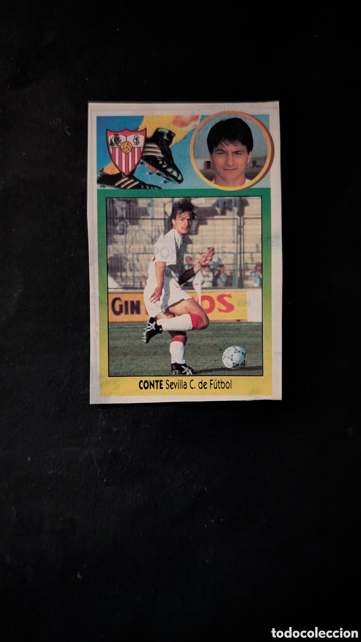 Football Stickers: CONTE SEVILLA BAJA LIGA ESTE 1993/94 93 94 ADHESIVO RECORTADO