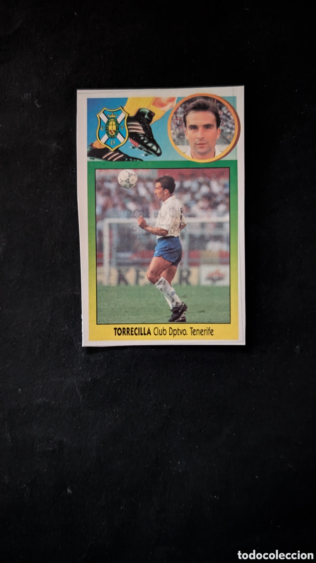 Football Stickers: TORRECILLA TENERIFE BAJA LIGA ESTE 1993/94 93 94 ADHESIVO RECORTADO