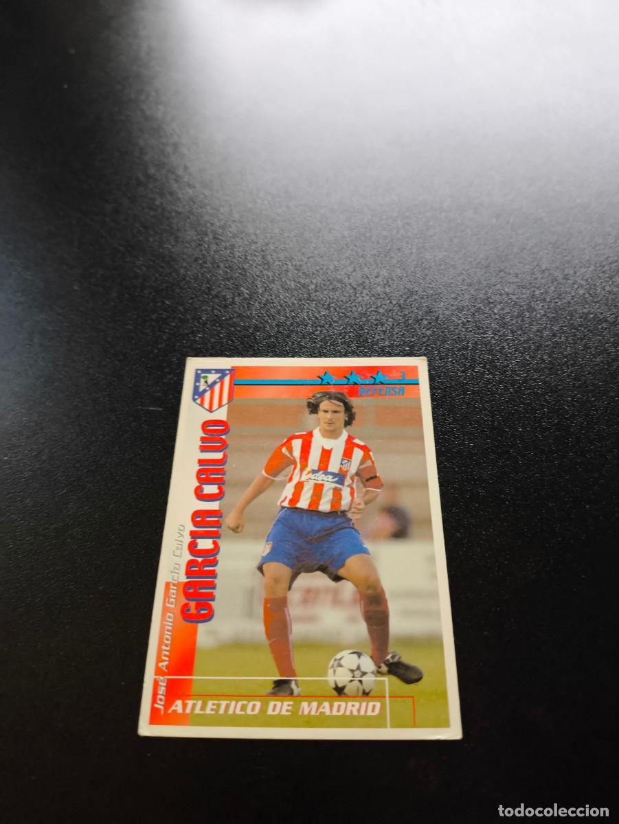 Football Stickers: Garc&iacute;a Calvo ATLETICO DE MADRID FUTBOL MATCH TOTAL LIGA 2002 2003 02 03 NO PANINI ESTE ADRENALYN