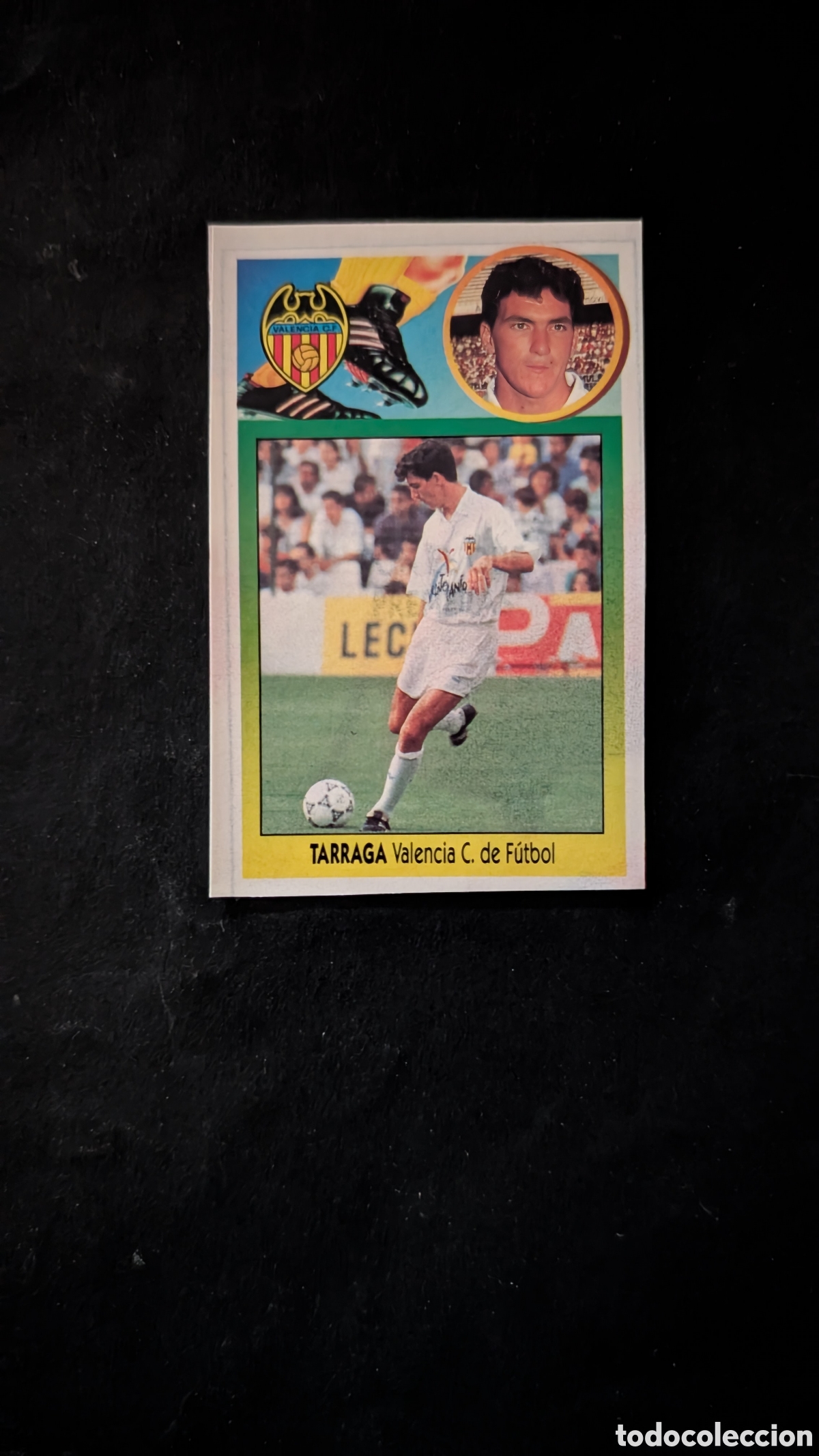 Football Stickers: TARRAGA VALENCIA BAJA LIGA ESTE 1993/94 93 94 ADHESIVO RECORTADO