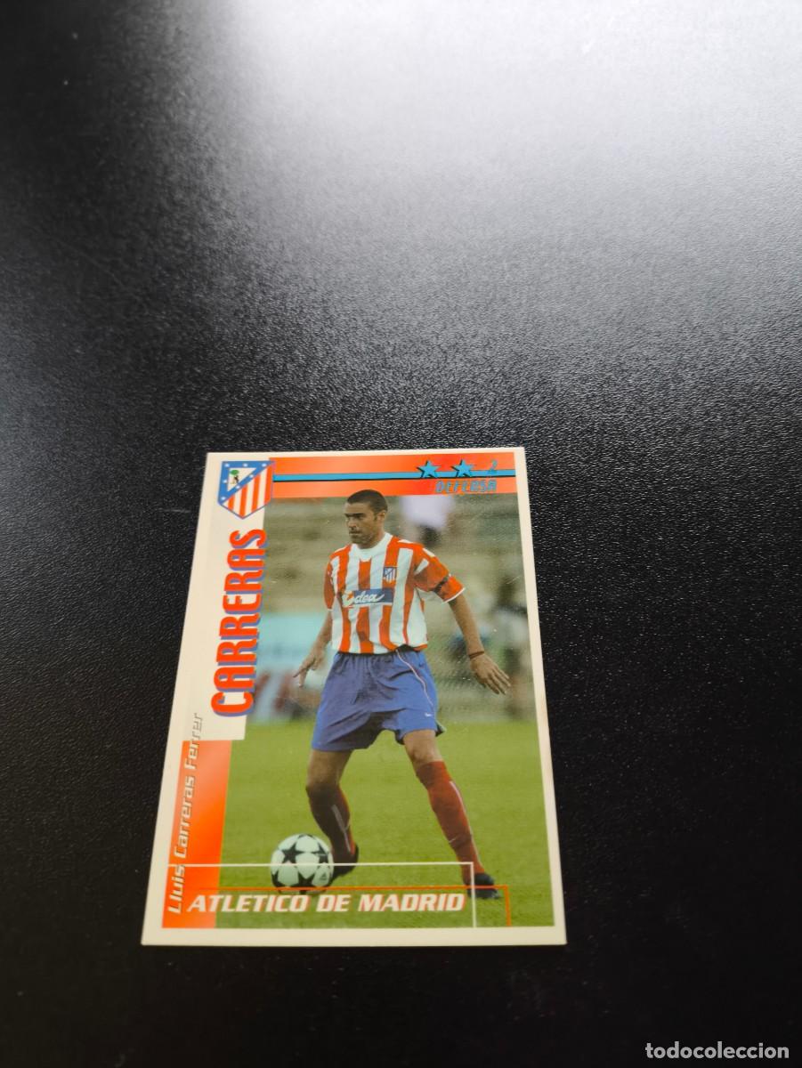 Football Stickers: Carreras ATLETICO DE MADRID FUTBOL MATCH TOTAL LIGA 2002 2003 02 03 NO PANINI ESTE ADRENALYN