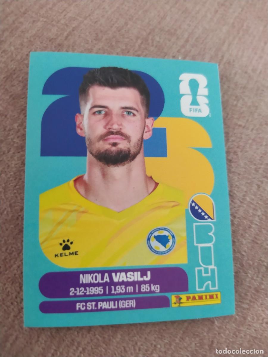 Football Stickers: BIH 02 Nikola VASILJ 2 Bosnia y Herzegovina Mundial 2026 Panini