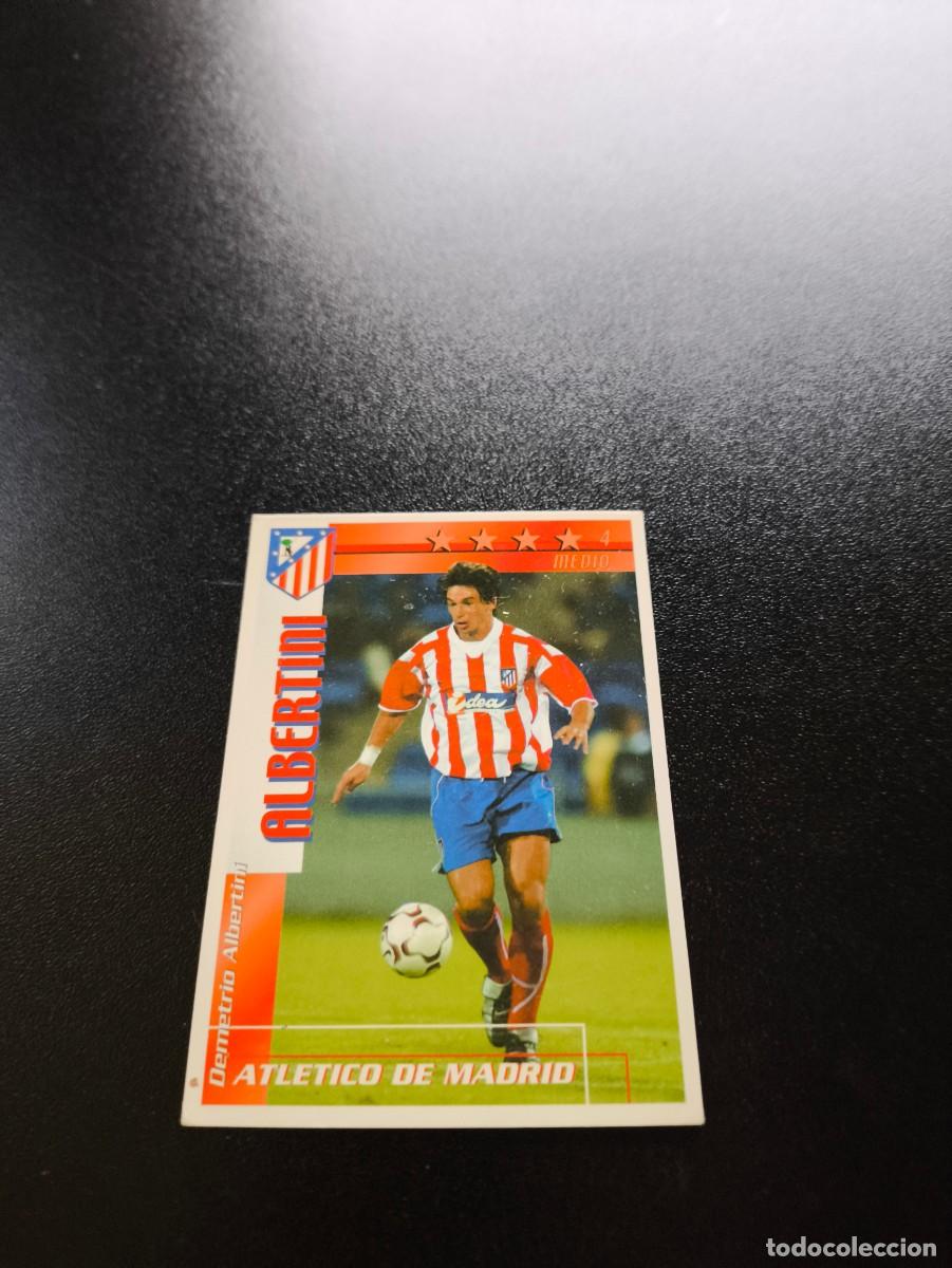 Football Stickers: Albertini ATLETICO DE MADRID FUTBOL MATCH TOTAL LIGA 2002 2003 02 03 NO PANINI ESTE ADRENALYN