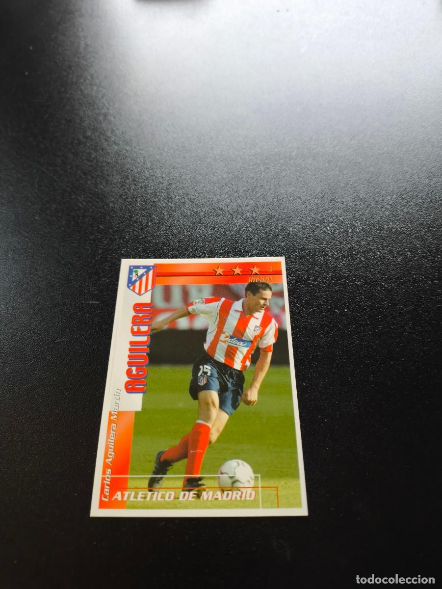 Cromos de f&uacute;tbol: Aguilera ATLETICO DE MADRID FUTBOL MATCH TOTAL LIGA 2002 2003 02 03 NO PANINI ESTE ADRENALYN