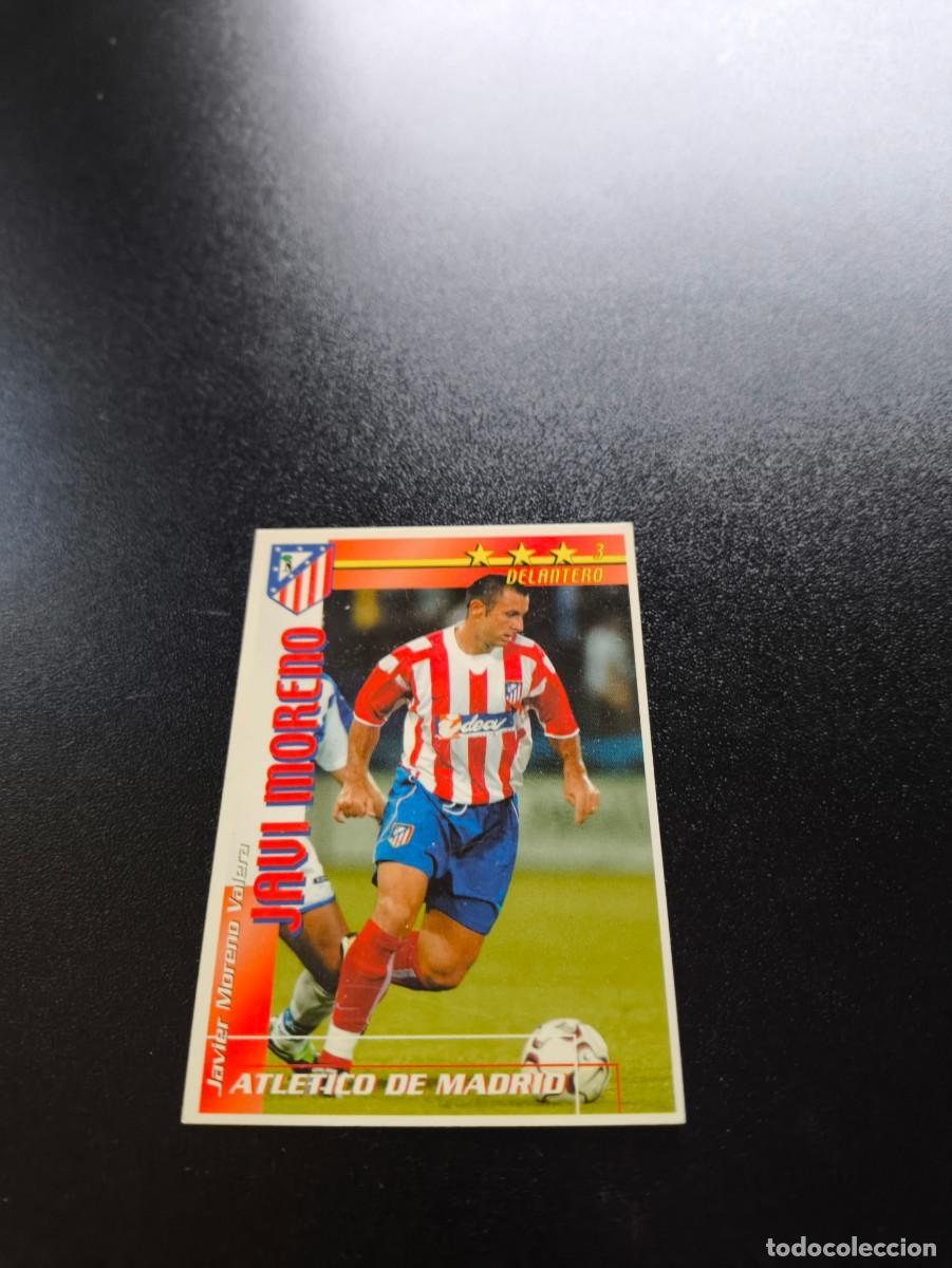 Cromos de f&uacute;tbol: Javi Moreno ATLETICO DE MADRID FUTBOL MATCH TOTAL LIGA 2002 2003 02 03 NO PANINI ESTE ADRENALYN