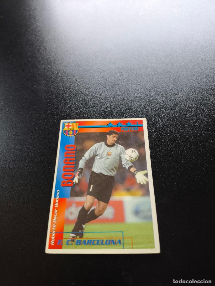 Cromos de f&uacute;tbol: Bonano BARCELONA FUTBOL MATCH TOTAL LIGA 2002 2003 02 03 NO PANINI ESTE ADRENALYN