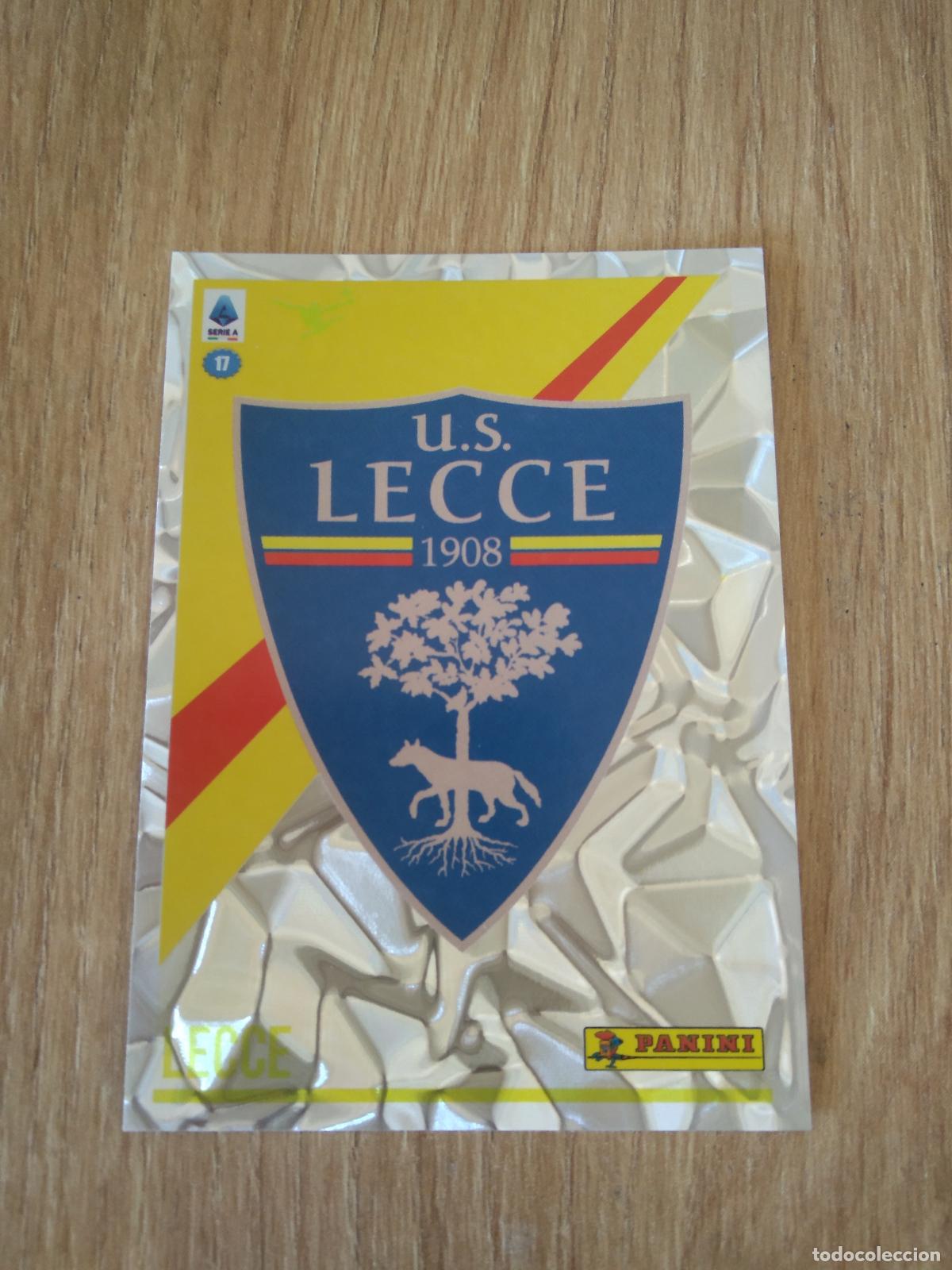 Cromos de f&uacute;tbol: 281 ESCUDO LECCE CROMO FUTBOL PANINI LIGA ITALIA 23-24 CALCIATORI 2023-2024