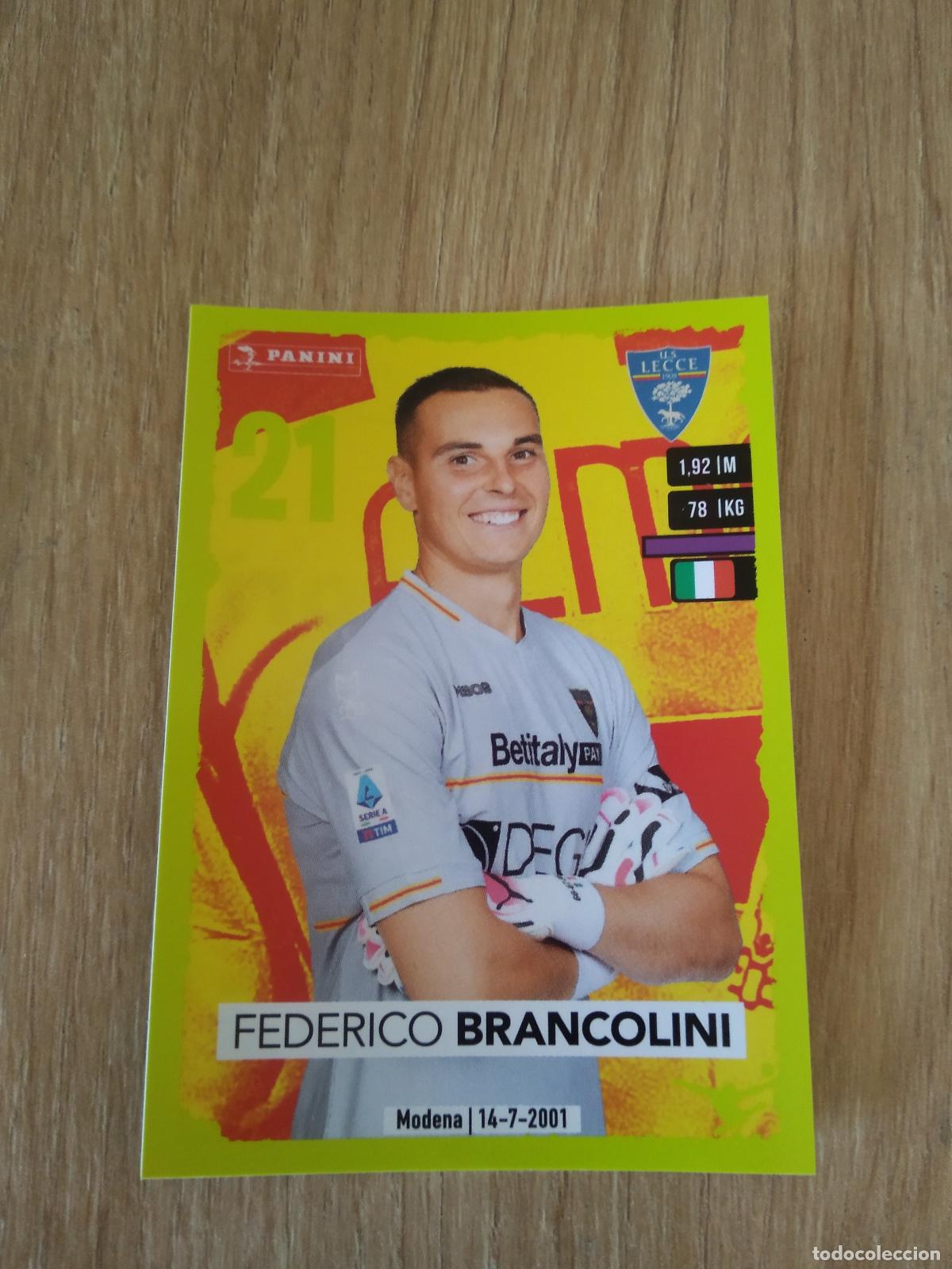 Cromos de f&uacute;tbol: 283 FEDERICO BRANCOLINI LECCE CROMO FUTBOL PANINI LIGA ITALIA 23-24 CALCIATORI 2023-2024
