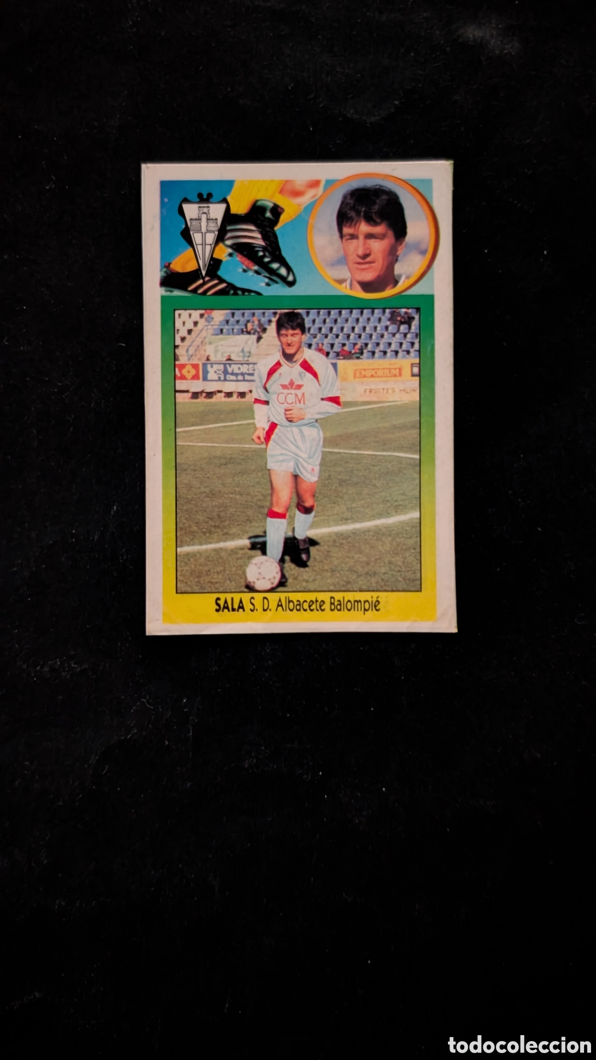 Cromos de f&uacute;tbol: SALA ALBACETE COLOCA LIGA ESTE 1993/94 93 94 ADHESIVO RECORTADO