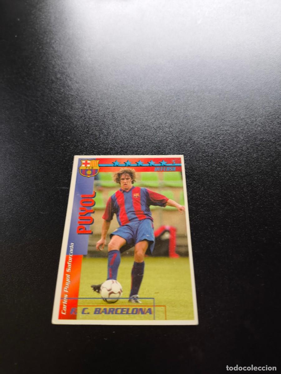 Cromos de f&uacute;tbol: Puyol BARCELONA FUTBOL MATCH TOTAL LIGA 2002 2003 02 03 NO PANINI ESTE ADRENALYN