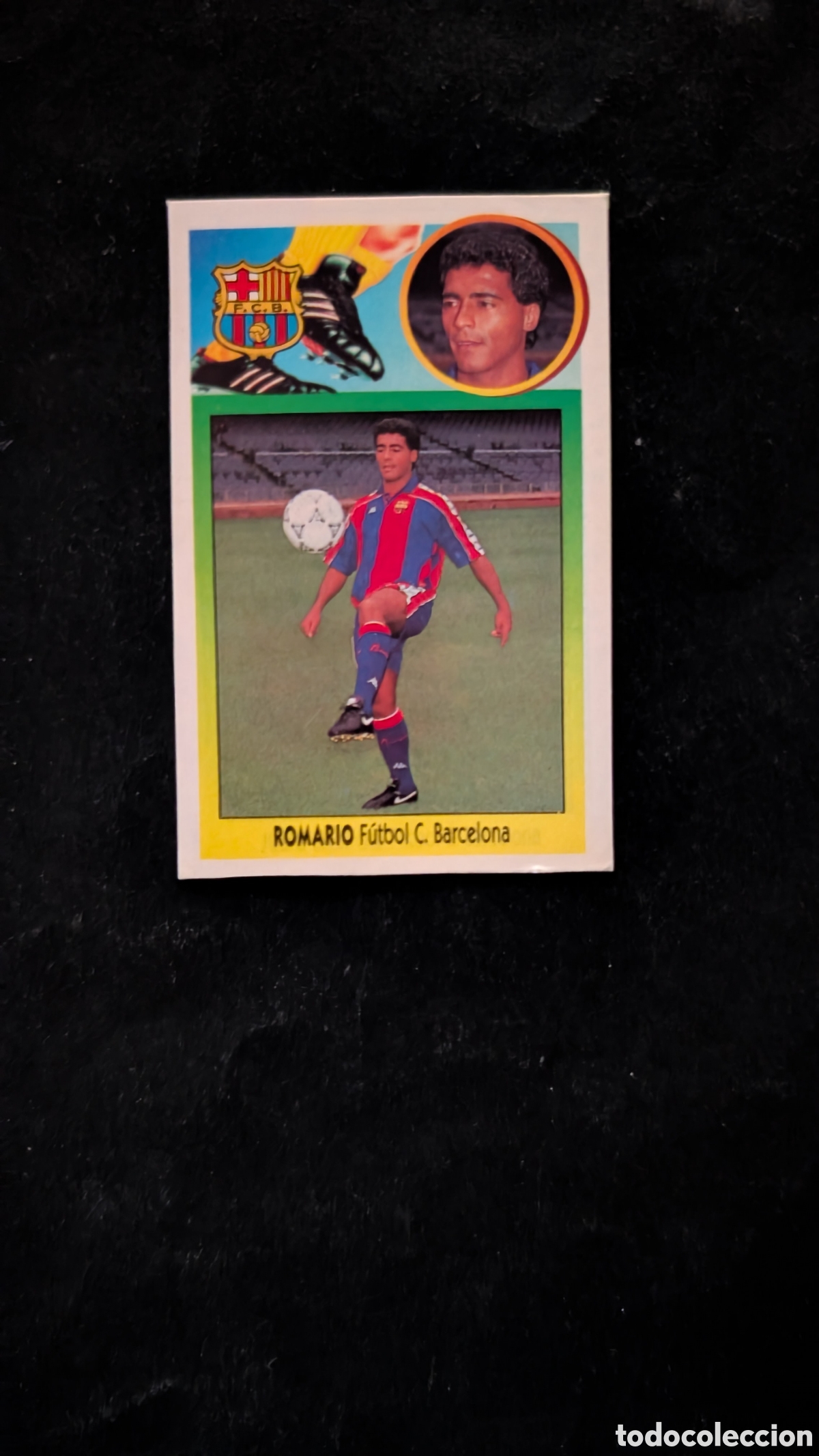 Cromos de f&uacute;tbol: ROMARIO BARCELONA COLOCA LIGA ESTE 1993/94 93 94 ADHESIVO RECORTADO