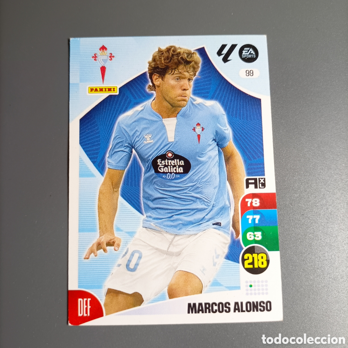Cromos de f&uacute;tbol: ADRENALYN. LIGA 2024-2025 (CELTA) №99 MARCOS ALONSO