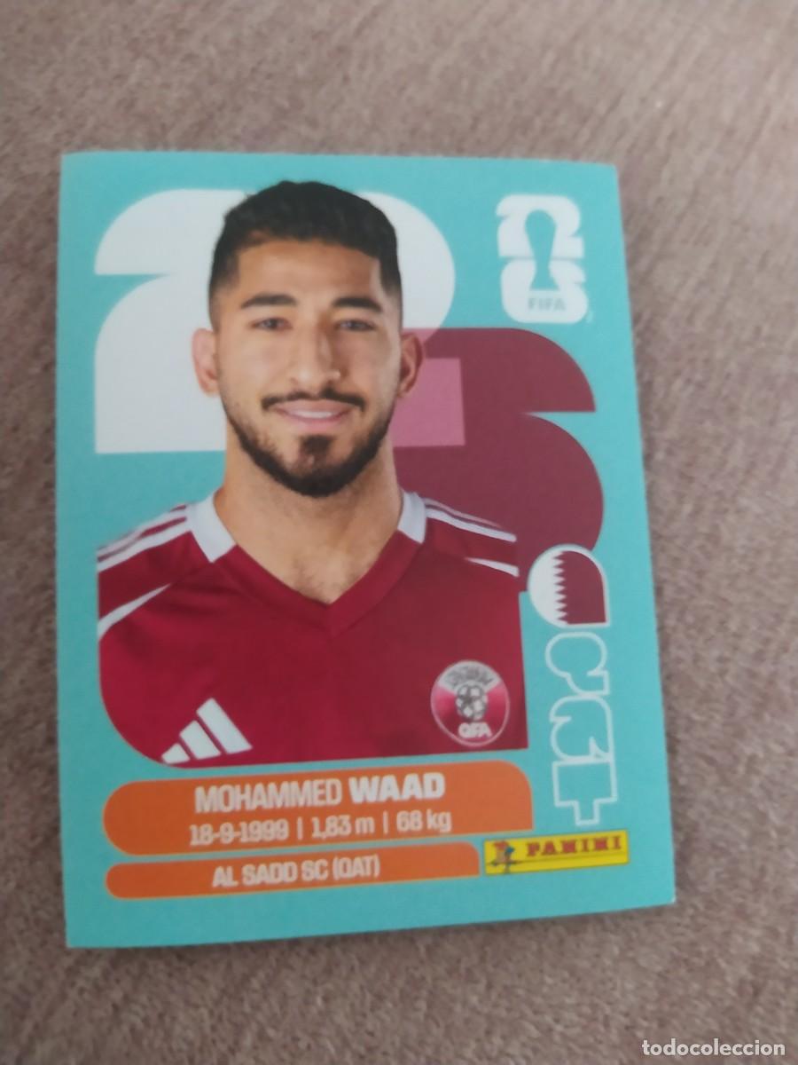 Cromos de f&uacute;tbol: QAT 14 Mohammed WAAD Catar Qatar Mundial 2026 Panini