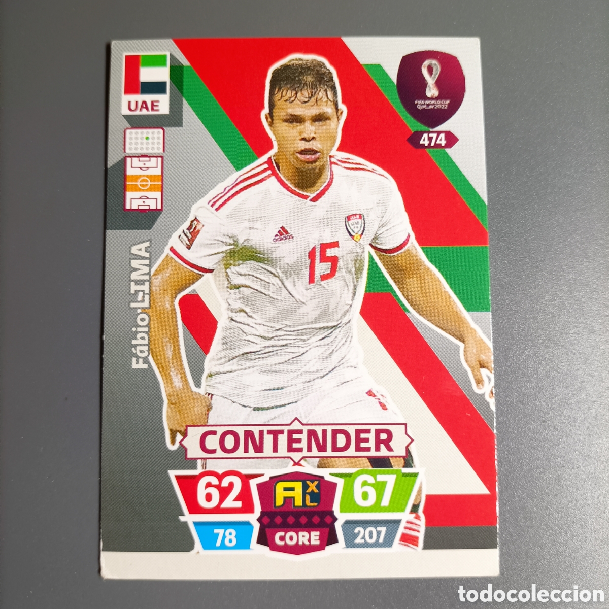 Cromos de f&uacute;tbol: ADRENALYN. FIFA WORLD CUP QATAR 2022. (UAE.) №474 LIMA