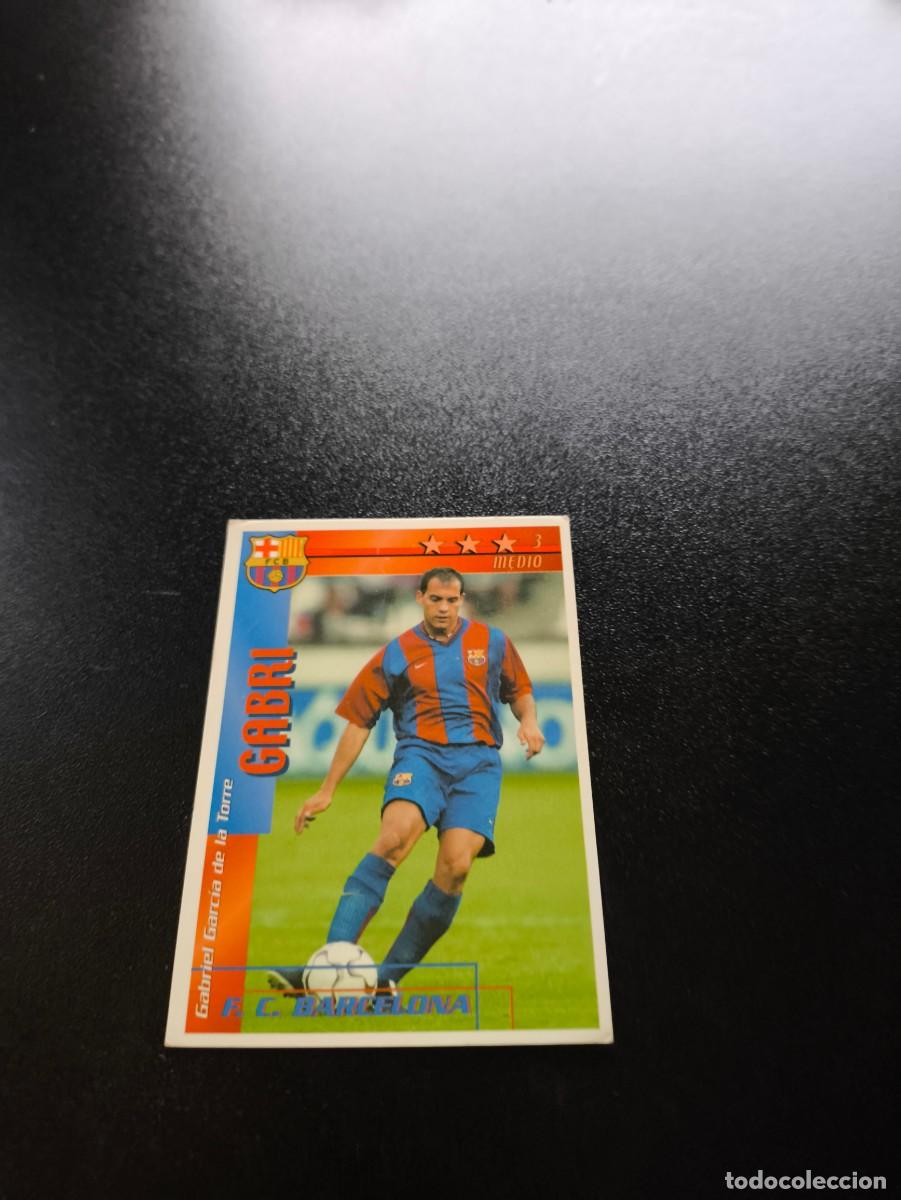 Cromos de f&uacute;tbol: Gabri BARCELONA FUTBOL MATCH TOTAL LIGA 2002 2003 02 03 NO PANINI ESTE ADRENALYN