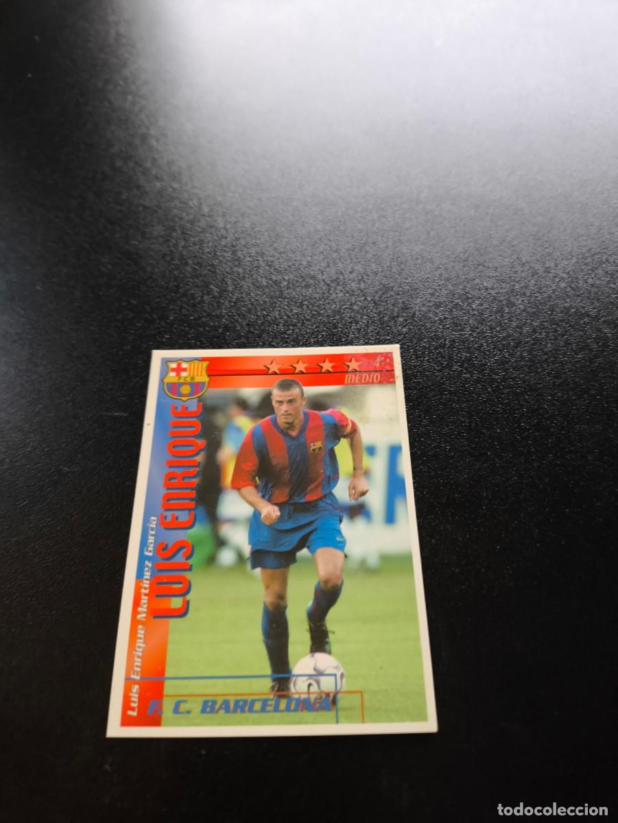 Cromos de f&uacute;tbol: Lu&iacute;s Enrique BARCELONA FUTBOL MATCH TOTAL LIGA 2002 2003 02 03 NO PANINI ESTE ADRENALYN