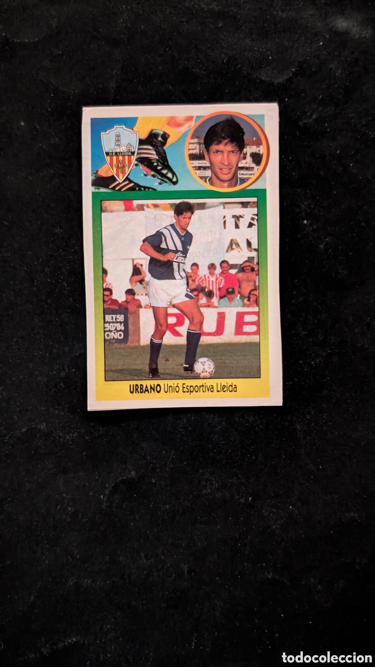 Cromos de f&uacute;tbol: URBANO LLEIDA COLOCA LIGA ESTE 1993/94 93 94 ADHESIVO RECORTADO