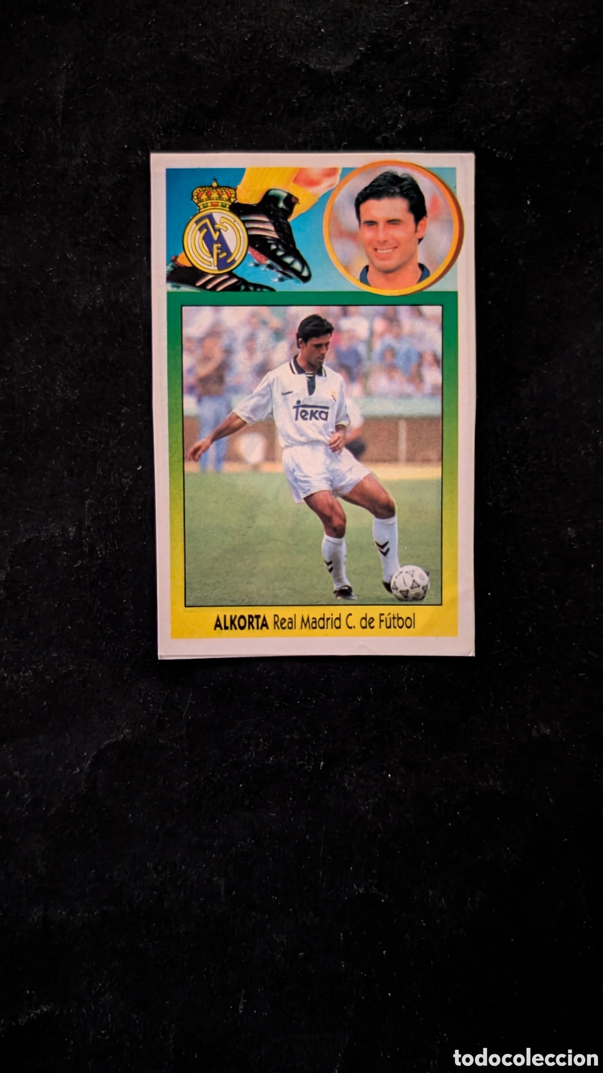 Cromos de f&uacute;tbol: ALKORTA REAL MADRID VERSION COLOCA LIGA ESTE 1993/94 93 94 ADHESIVO RECORTADO