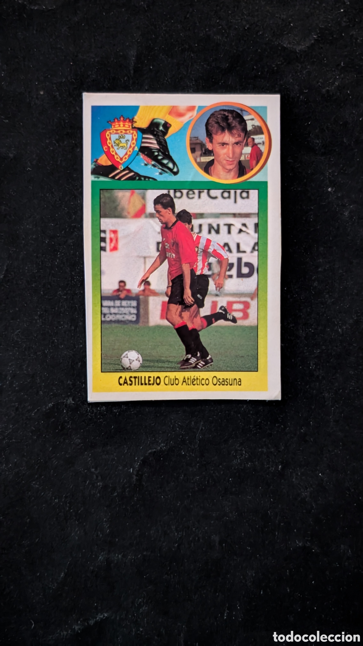 Cromos de f&uacute;tbol: CASTILLEJO OSASUNA COLOCA LIGA ESTE 1993/94 93 94 ADHESIVO RECORTADO