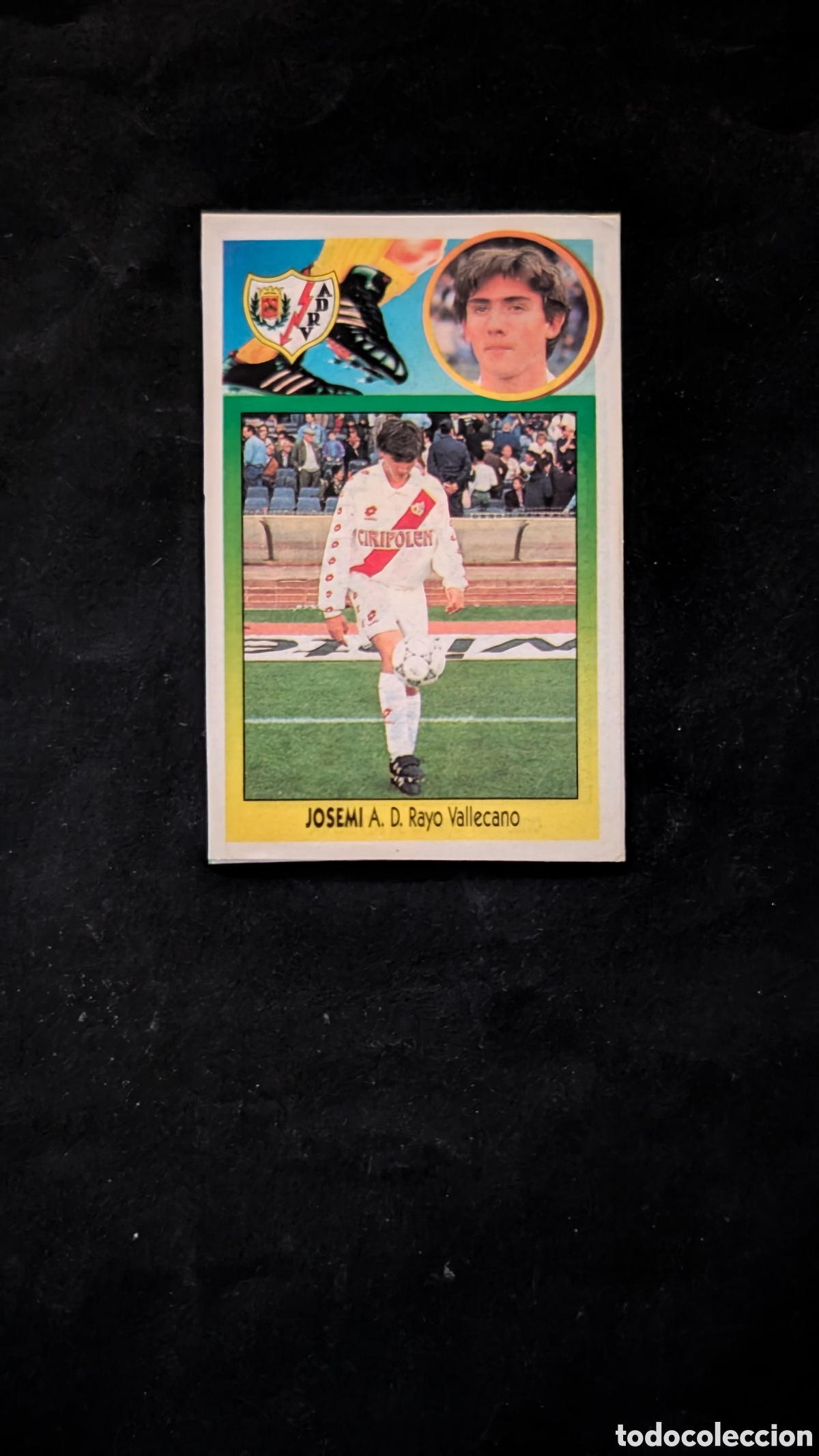 Cromos de f&uacute;tbol: JOSEMI RAYO VALLECANO COLOCA LIGA ESTE 1993/94 93 94 ADHESIVO RECORTADO