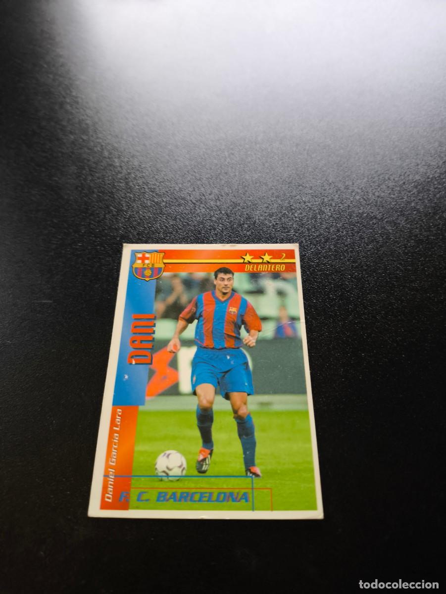 Cromos de f&uacute;tbol: Dani BARCELONA FUTBOL MATCH TOTAL LIGA 2002 2003 02 03 NO PANINI ESTE ADRENALYN