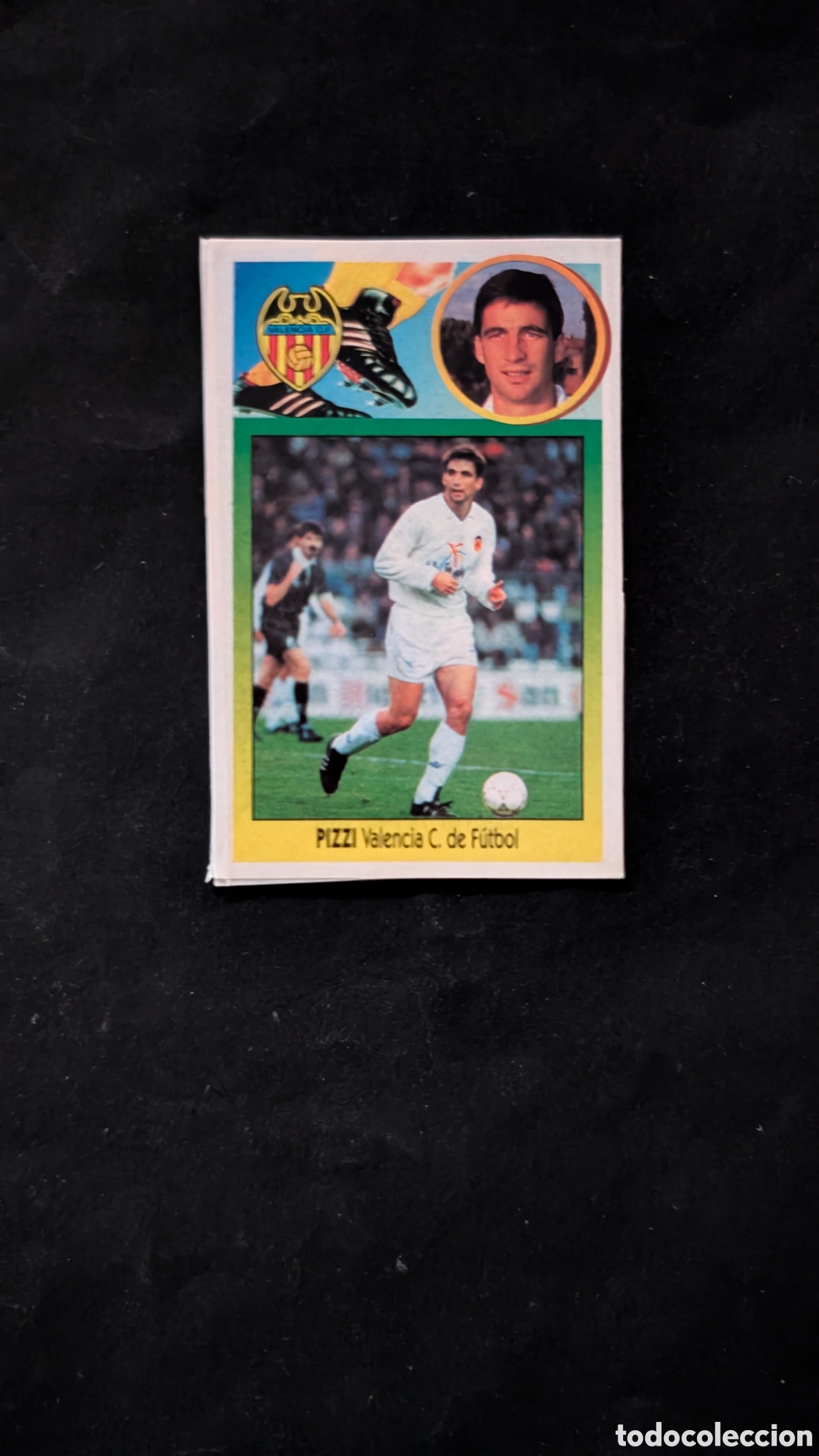 Cromos de f&uacute;tbol: PIZZI VALENCIA COLOCA LIGA ESTE 1993/94 93 94 ADHESIVO RECORTADO