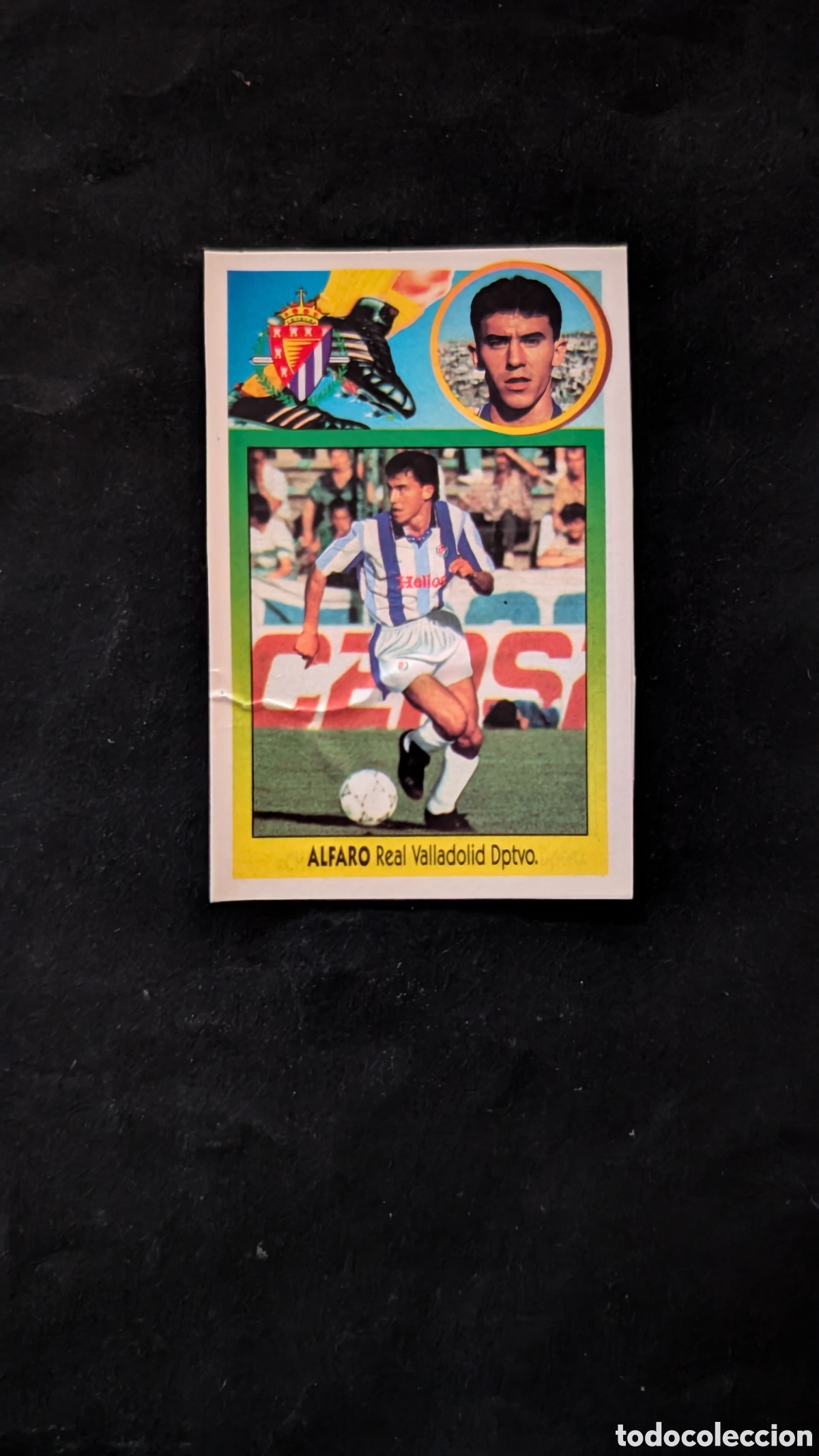 Cromos de f&uacute;tbol: ALFARO VALLADOLID COLOCA LIGA ESTE 1993/94 93 94 ADHESIVO RECORTADO