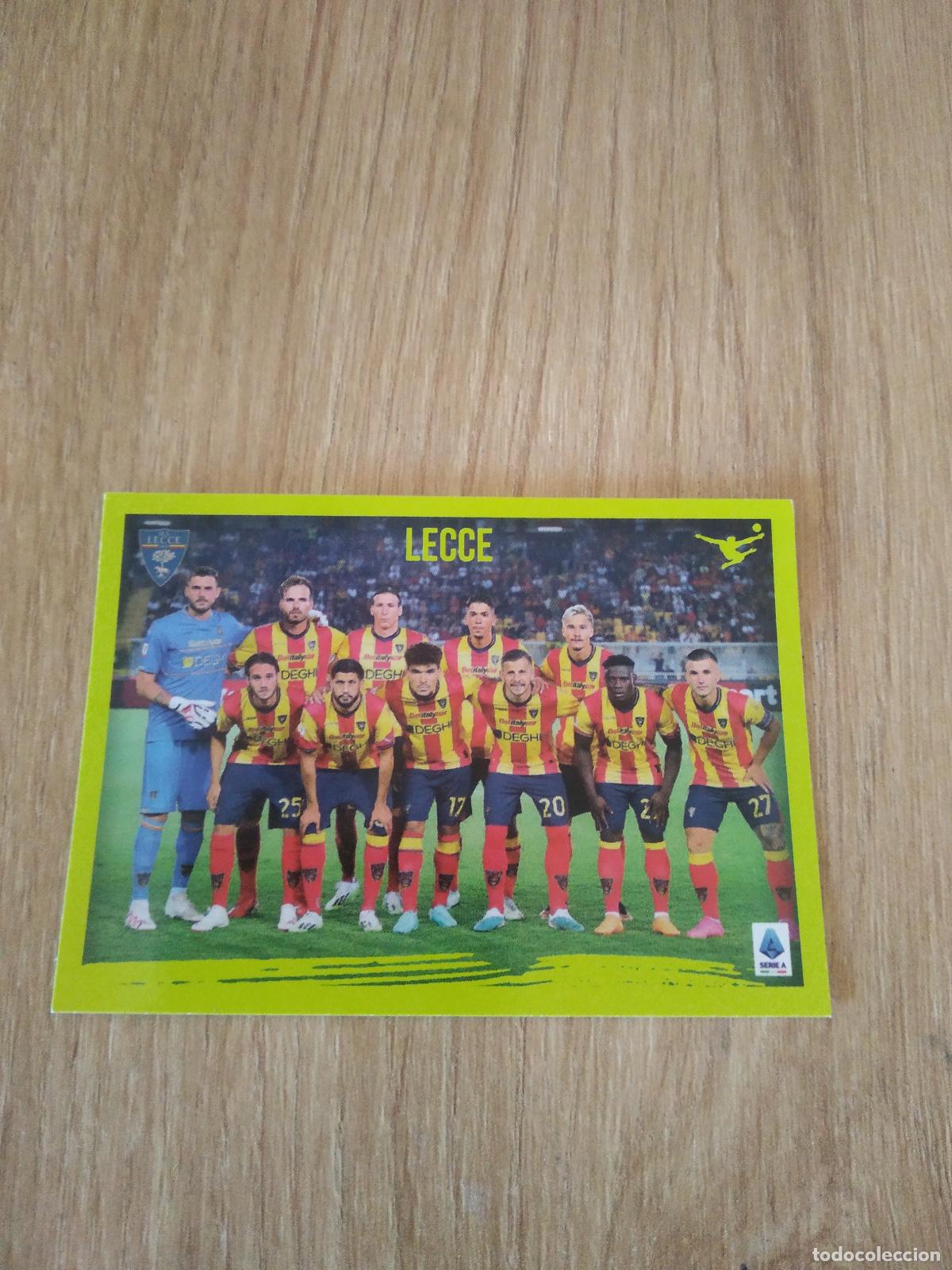 Cromos de f&uacute;tbol: 290 EQUIPO PLANTILLA LECCE CROMO FUTBOL PANINI LIGA ITALIA 23-24 CALCIATORI 2023-2024