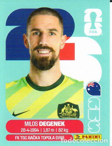 Cromos de f&uacute;tbol: CROMO PANINI MUNDIAL WORLD CUP 2026 - AUS10 AUS 10 - DEGENEK - AUSTRALIA