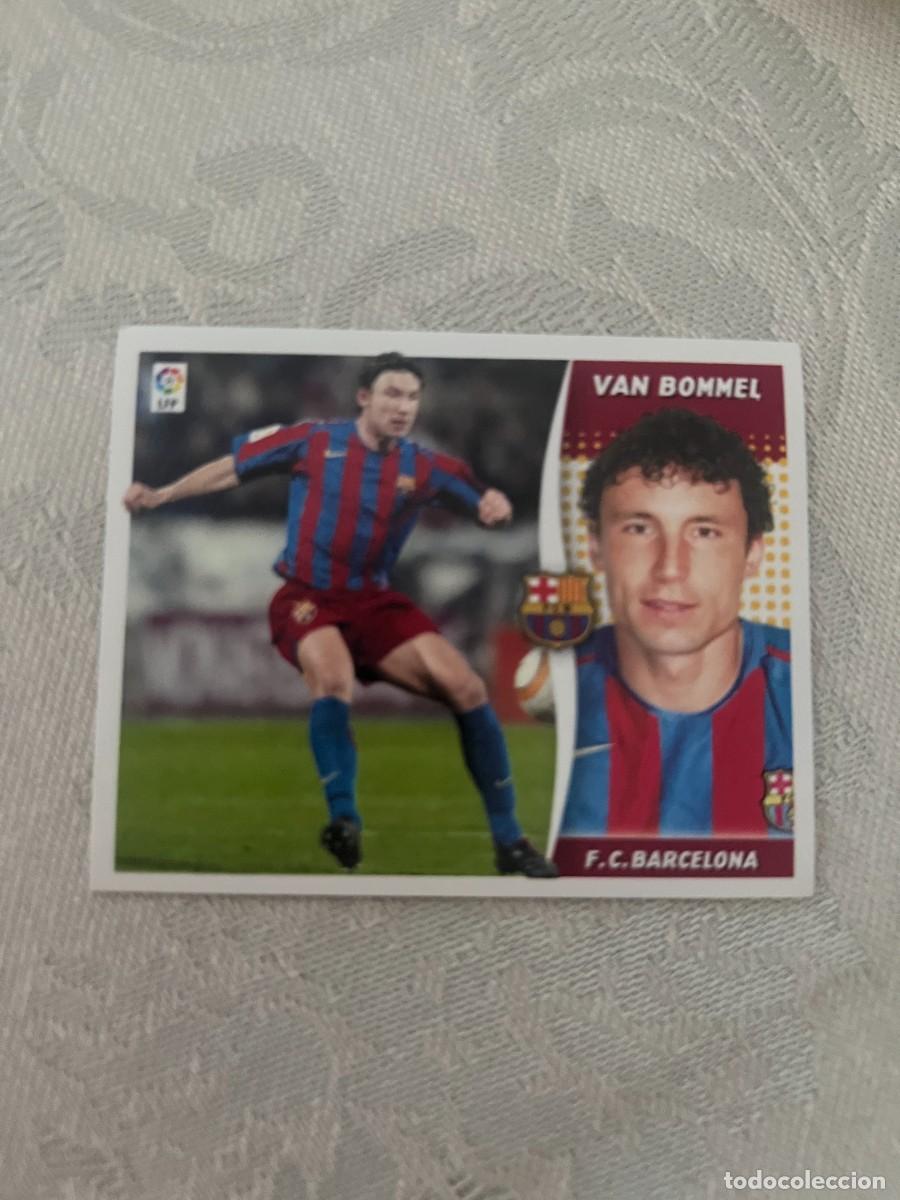 Cromos de f&uacute;tbol: VAN BOMMEL BARCELONA BAJA SIN PEGAR LIGA ESTE 2006 2007