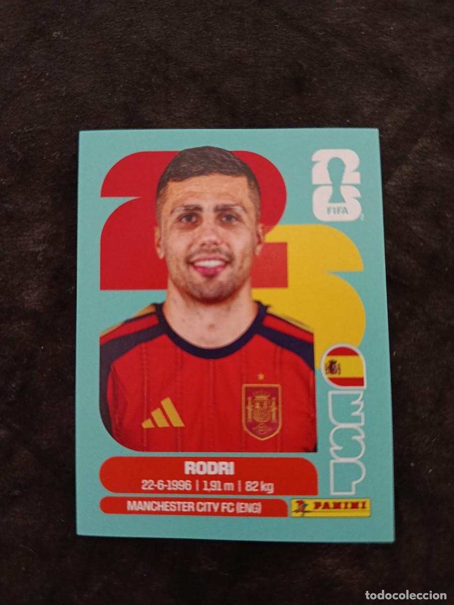 Football Stickers: FIFA WORLD CUP MUNDIAL 2026 PANINI. #ESP 10. RODRI. ESPA&Ntilde;A