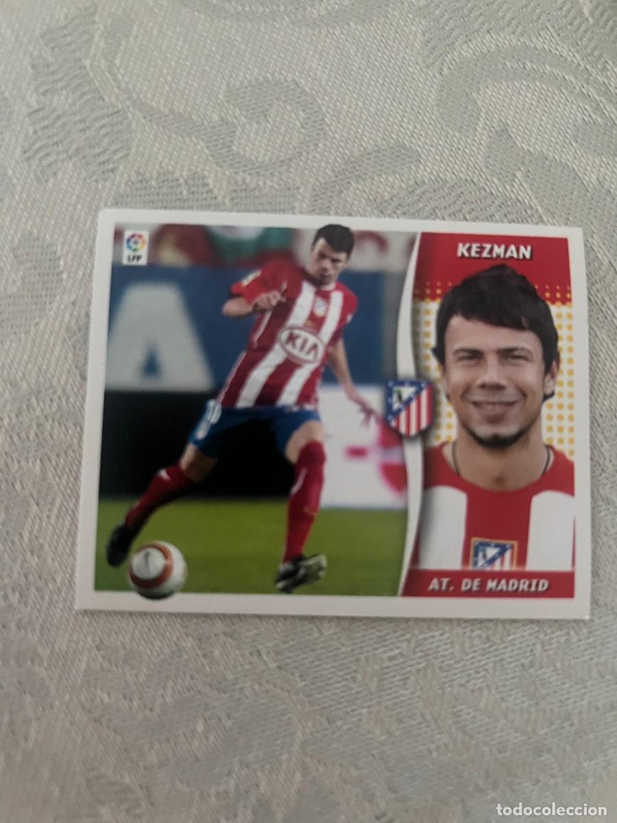 Cromos de f&uacute;tbol: KEZMAN ATLETICO DE MADRID BAJA SIN PEGAR LIGA ESTE 2006 2007