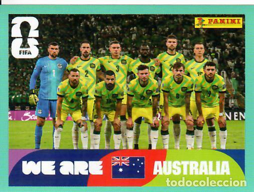 Cromos de f&uacute;tbol: CROMO PANINI MUNDIAL WORLD CUP 2026 - AUS13 AUS 13 - AUSTRALIA