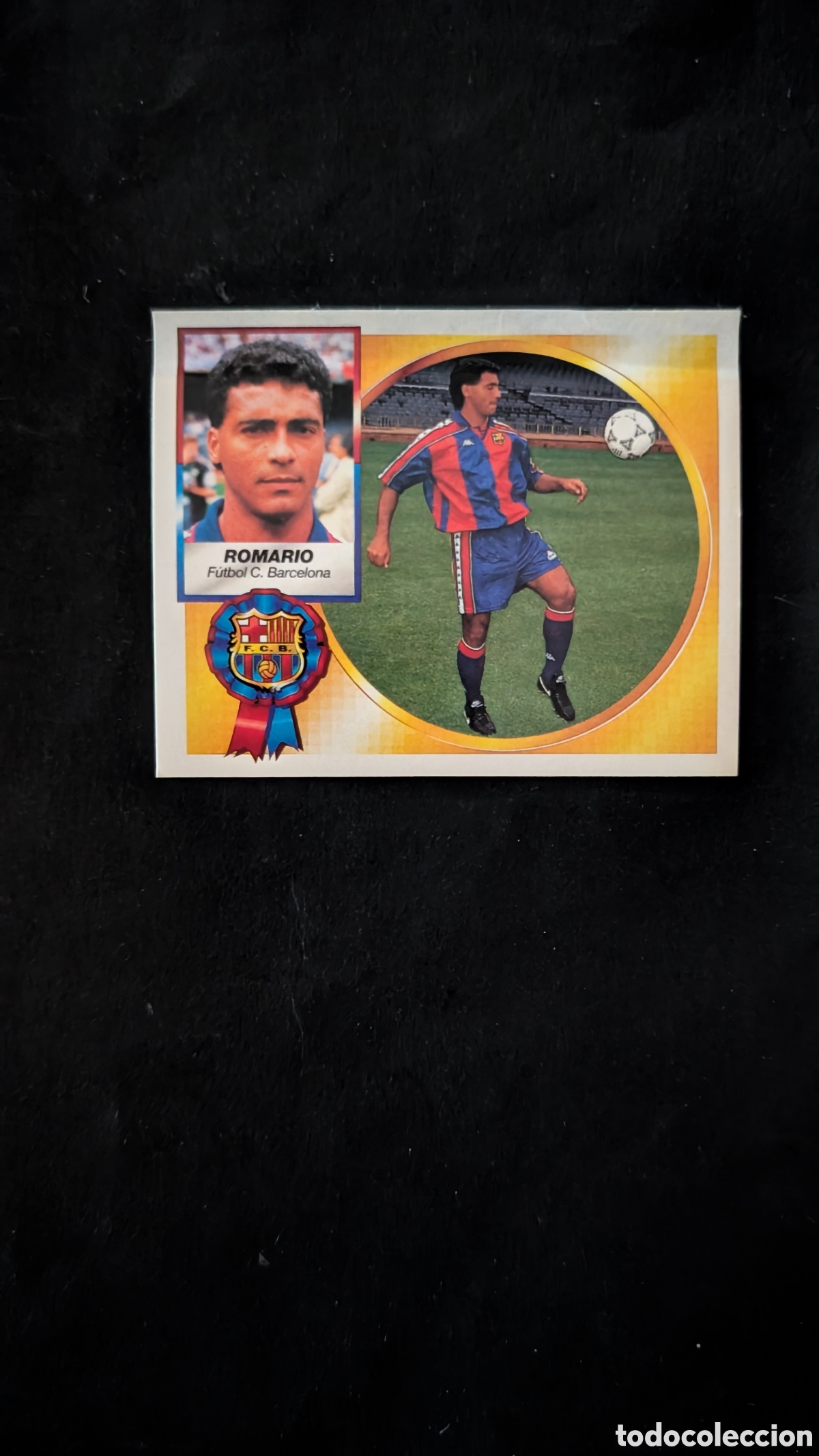 Cromos de f&uacute;tbol: ROMARIO BARCELONA LIGA ESTE 1994/94 94 95 VENTANILLA